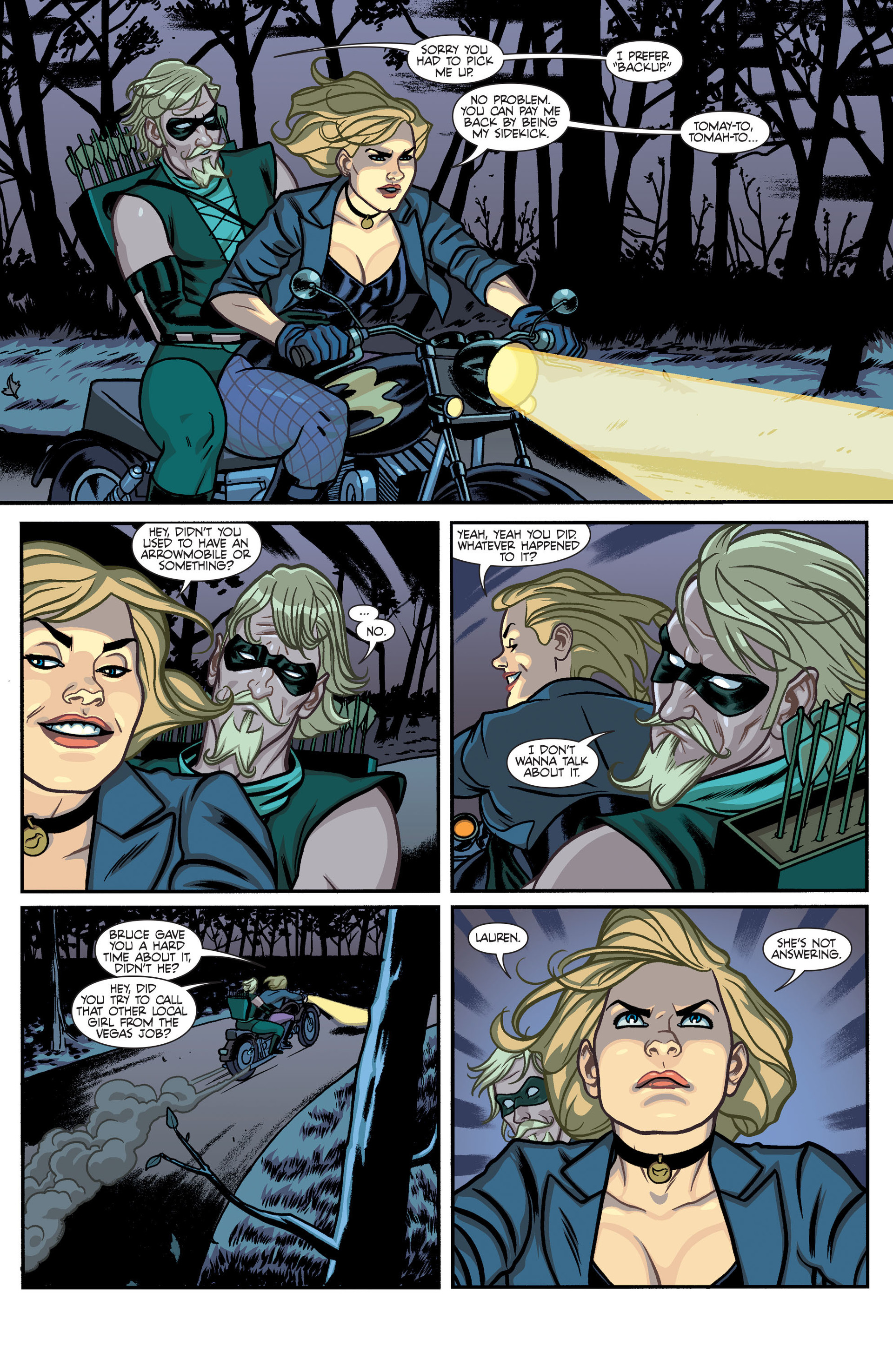 Read online Black Canary and Zatanna: Bloodspell comic -  Issue # Full - 37