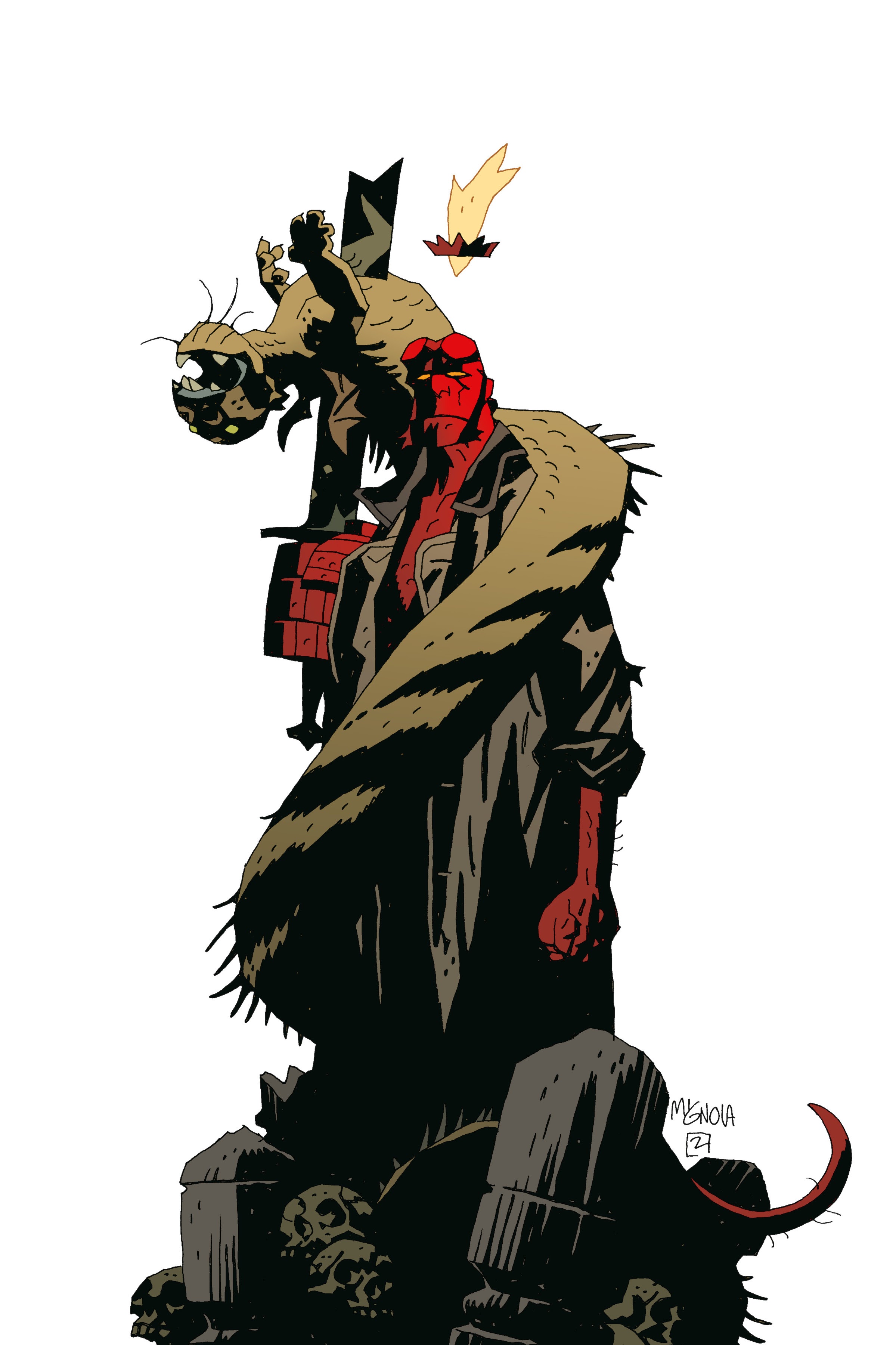 Read online Hellboy: 25 Years of Covers comic -  Issue # TPB (Part 1) - 51