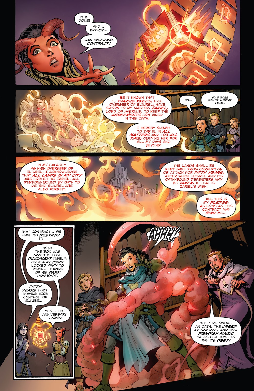 Dungeons & Dragons: Infernal Tides issue 2 - Page 18