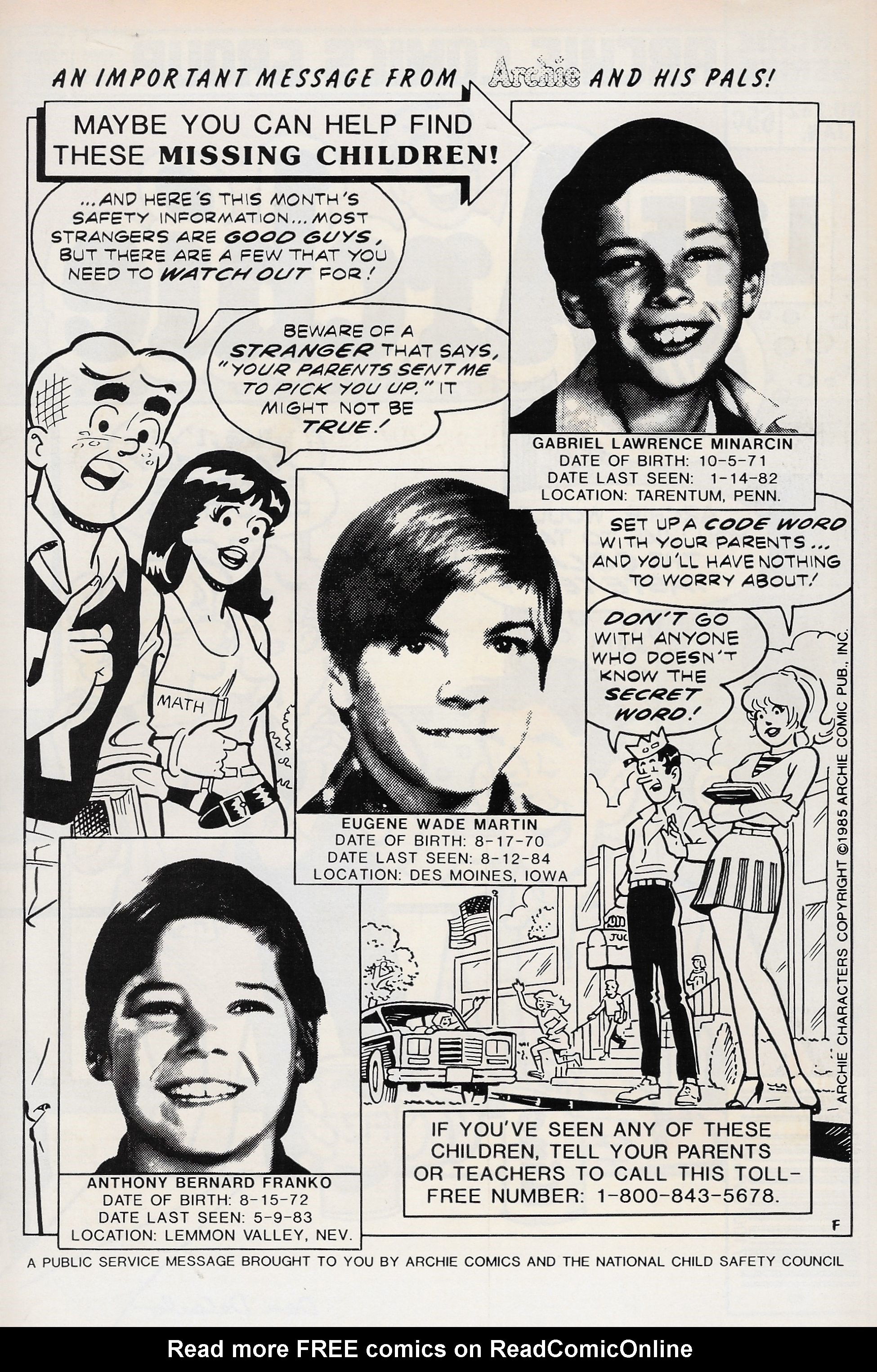 Read online Life With Archie (1958) comic -  Issue #252 - 2