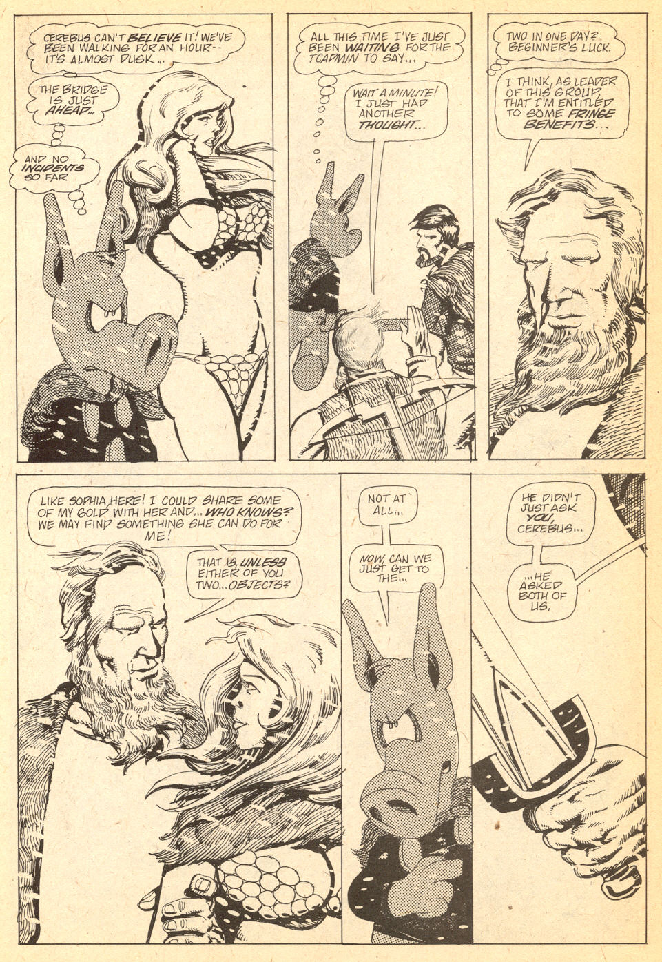 Read online Cerebus comic -  Issue #10 - 19