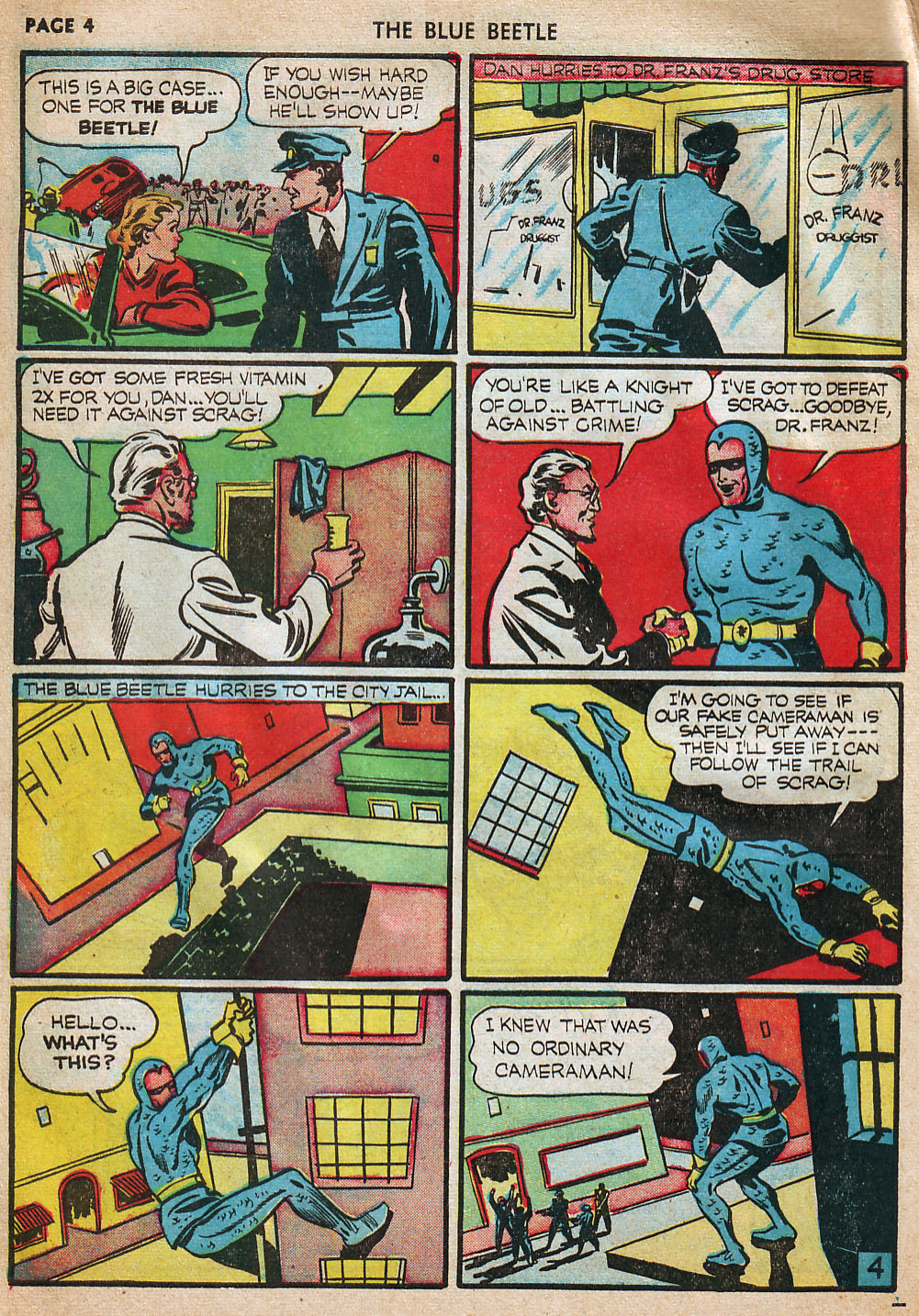 Read online The Blue Beetle comic -  Issue #5 - 5