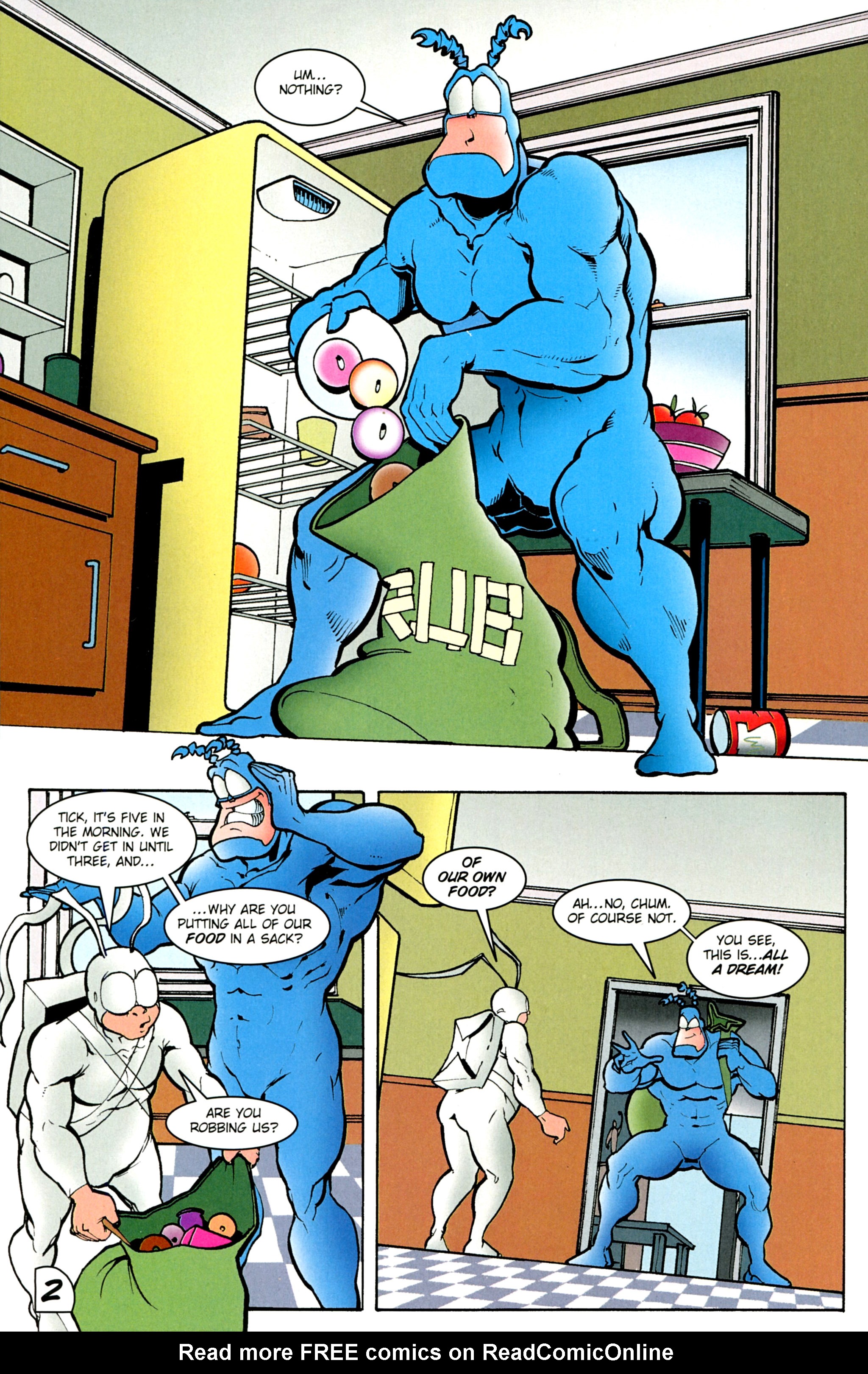 Read online Free Comic Book Day 2016 comic -  Issue # The Tick - 4