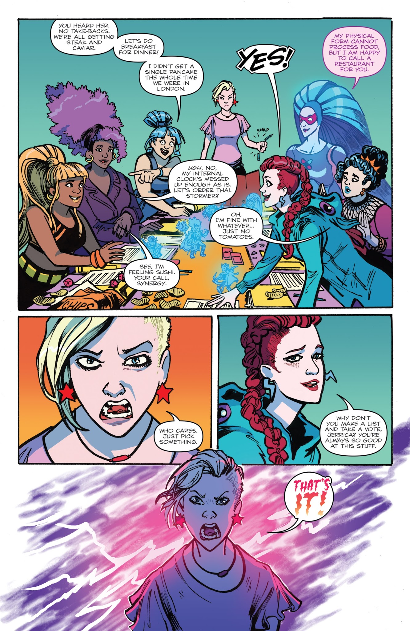 Read online Jem and the Holograms: Dimensions comic -  Issue #1 - 22