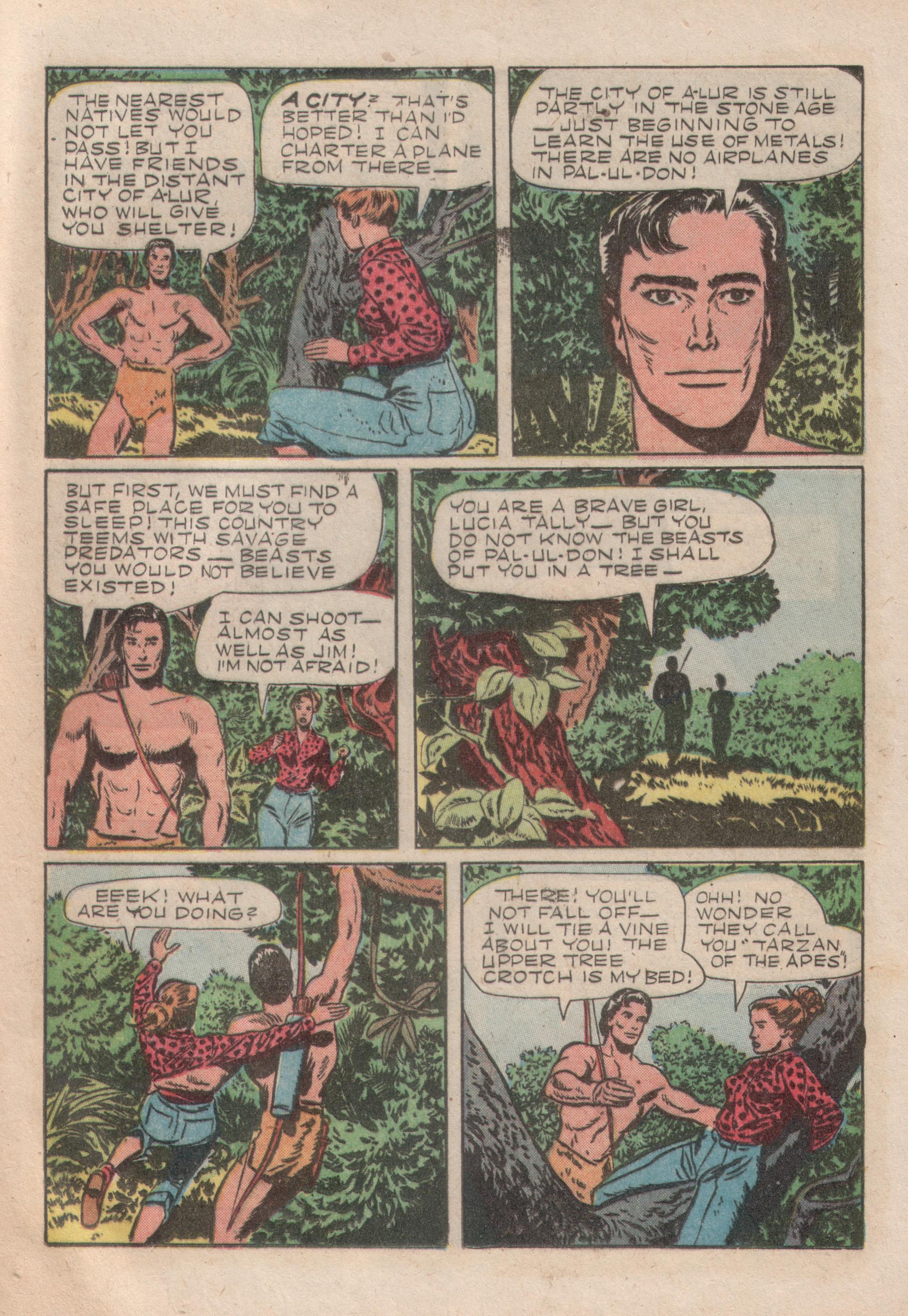 Read online Tarzan (1948) comic -  Issue #41 - 9