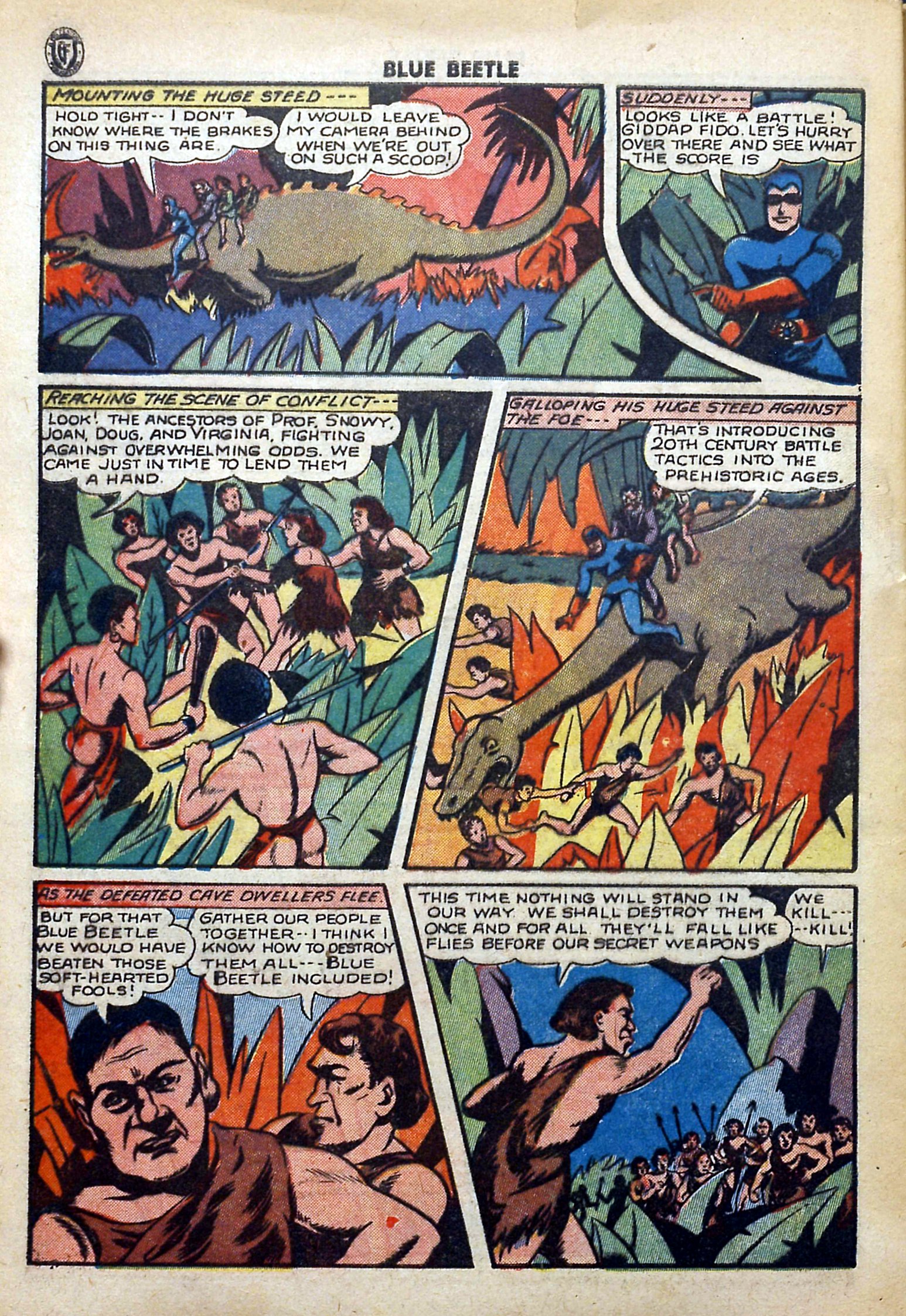Read online The Blue Beetle comic -  Issue #37 - 27