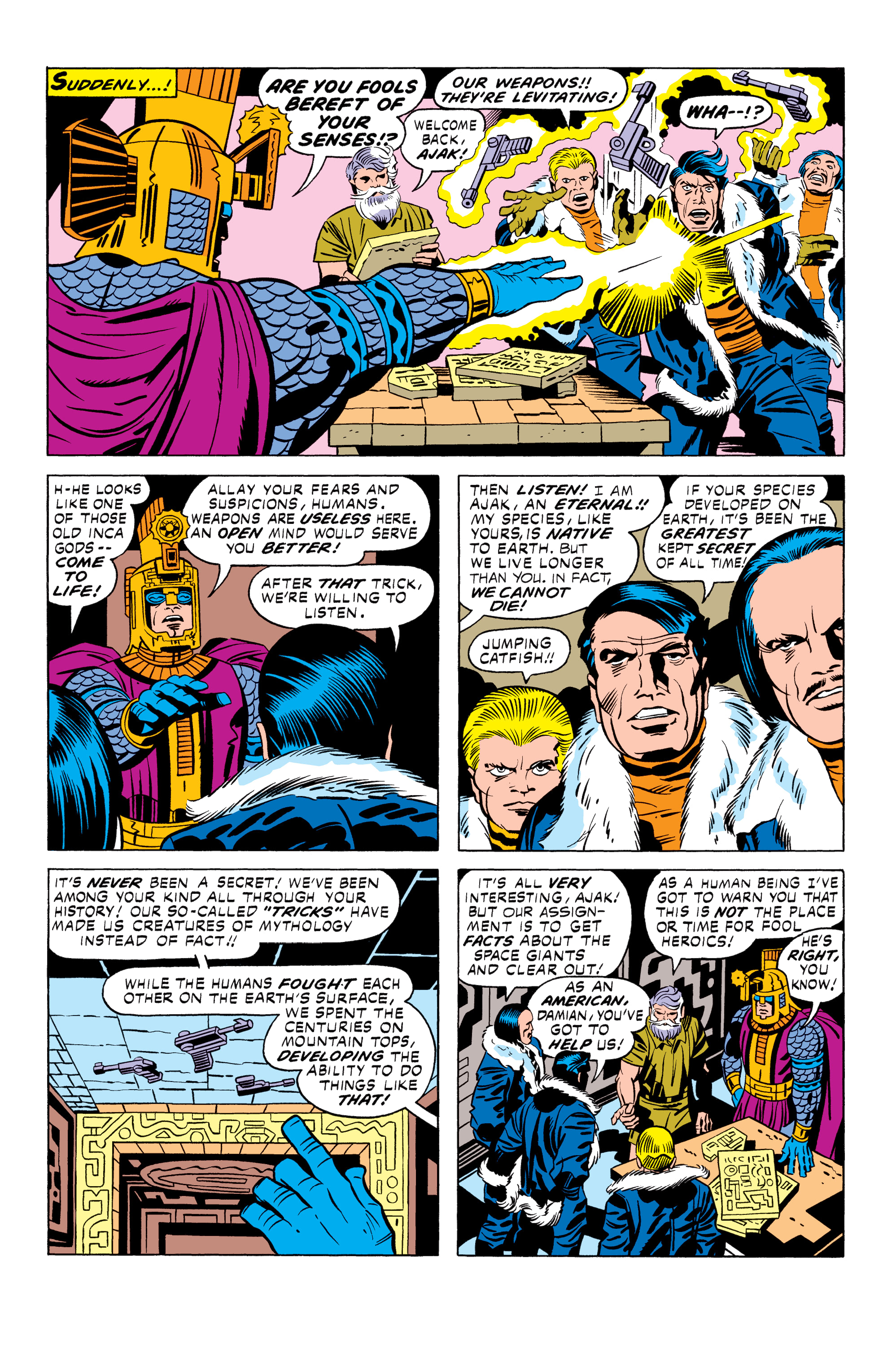 Read online The Eternals by Jack Kirby: The Complete Collection comic -  Issue # TPB (Part 2) - 14