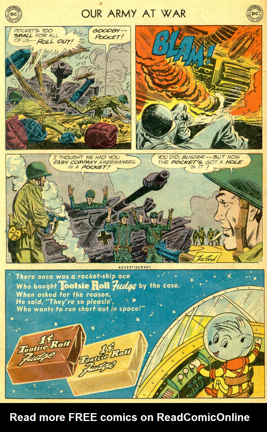 Read online Our Army at War (1952) comic -  Issue #81 - 31