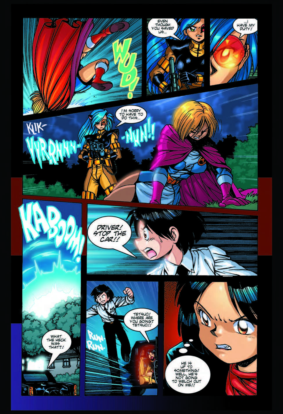 Read online Ninja High School Version 2 comic -  Issue #4 - 7
