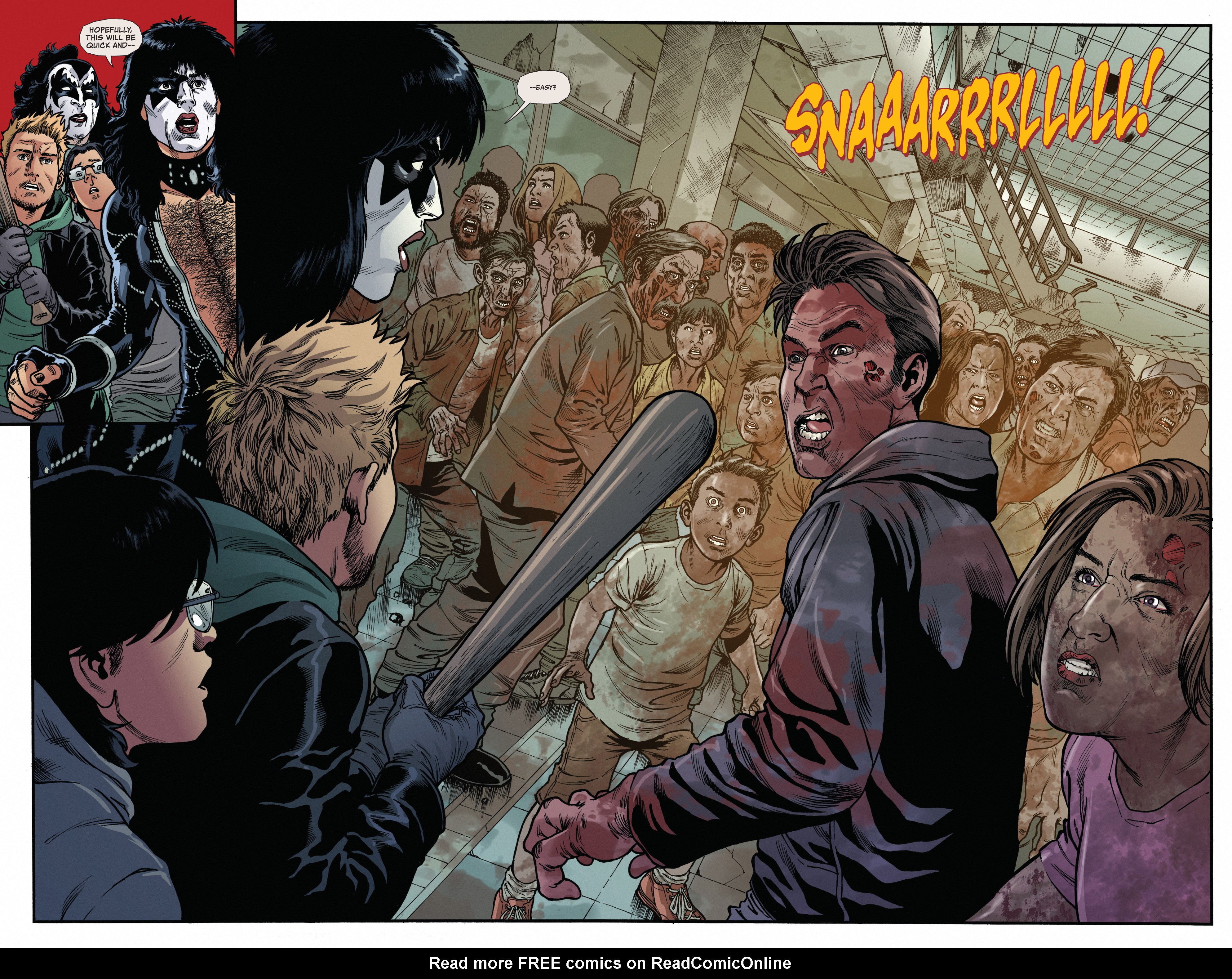 Read online Kiss: Zombies comic -  Issue #3 - 19