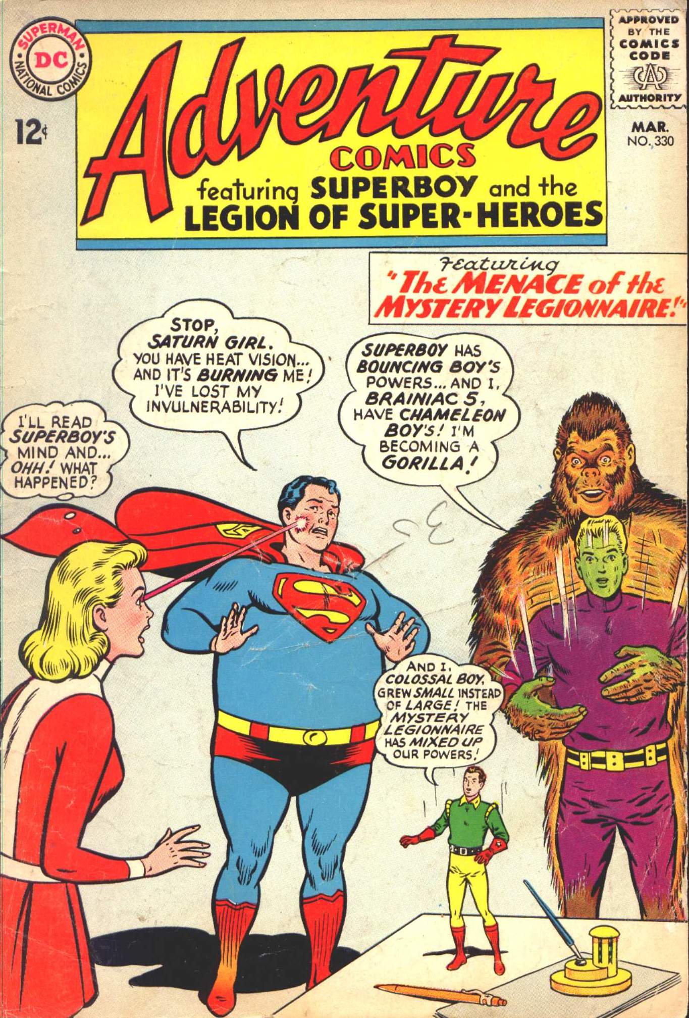 Read online Adventure Comics (1938) comic -  Issue #330 - 1