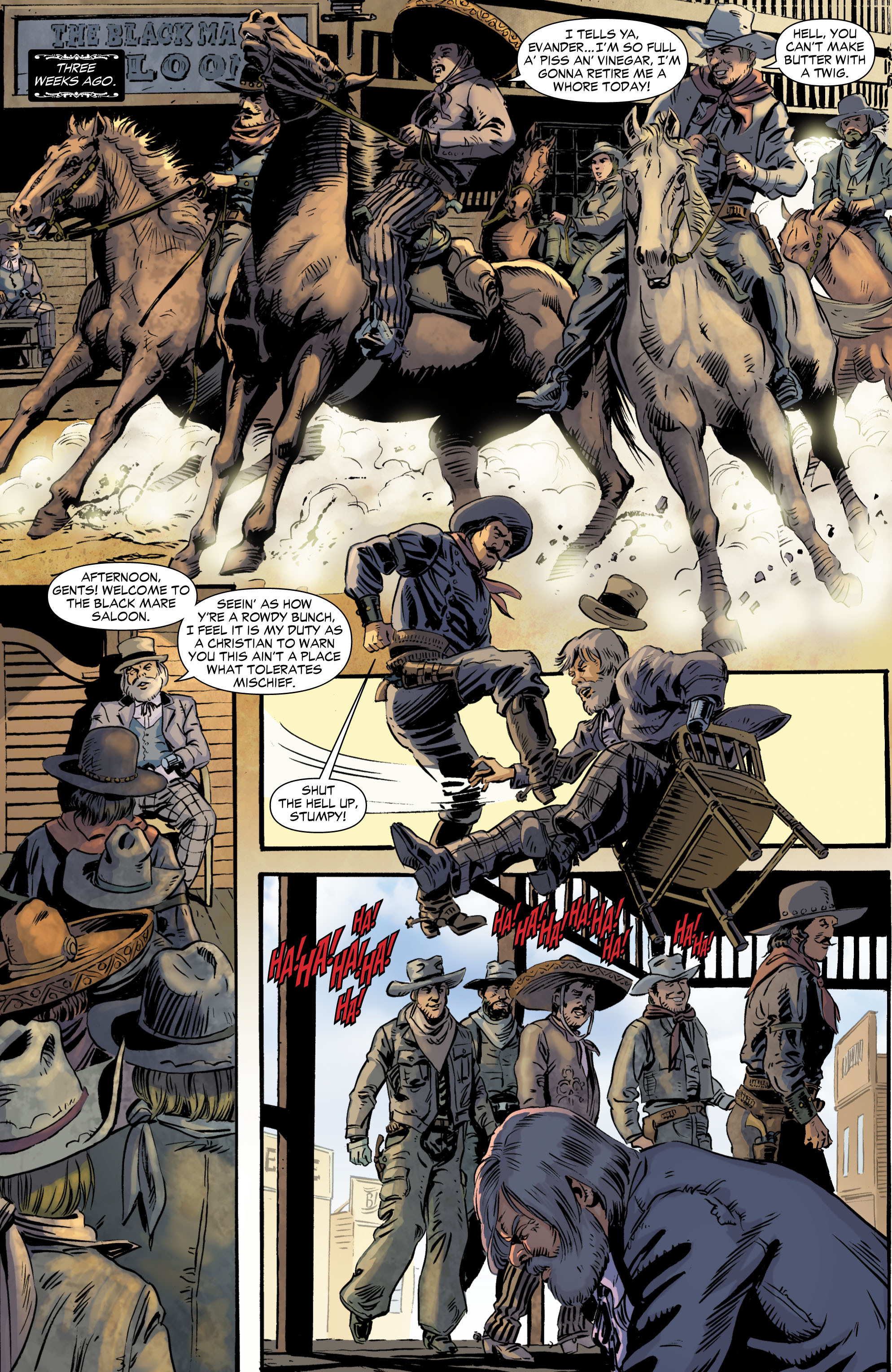 Read online Jonah Hex (2006) comic -  Issue #55 - 11