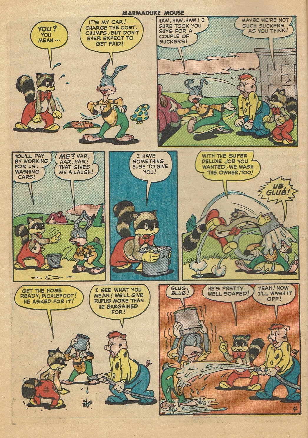 Read online Marmaduke Mouse comic -  Issue #22 - 24