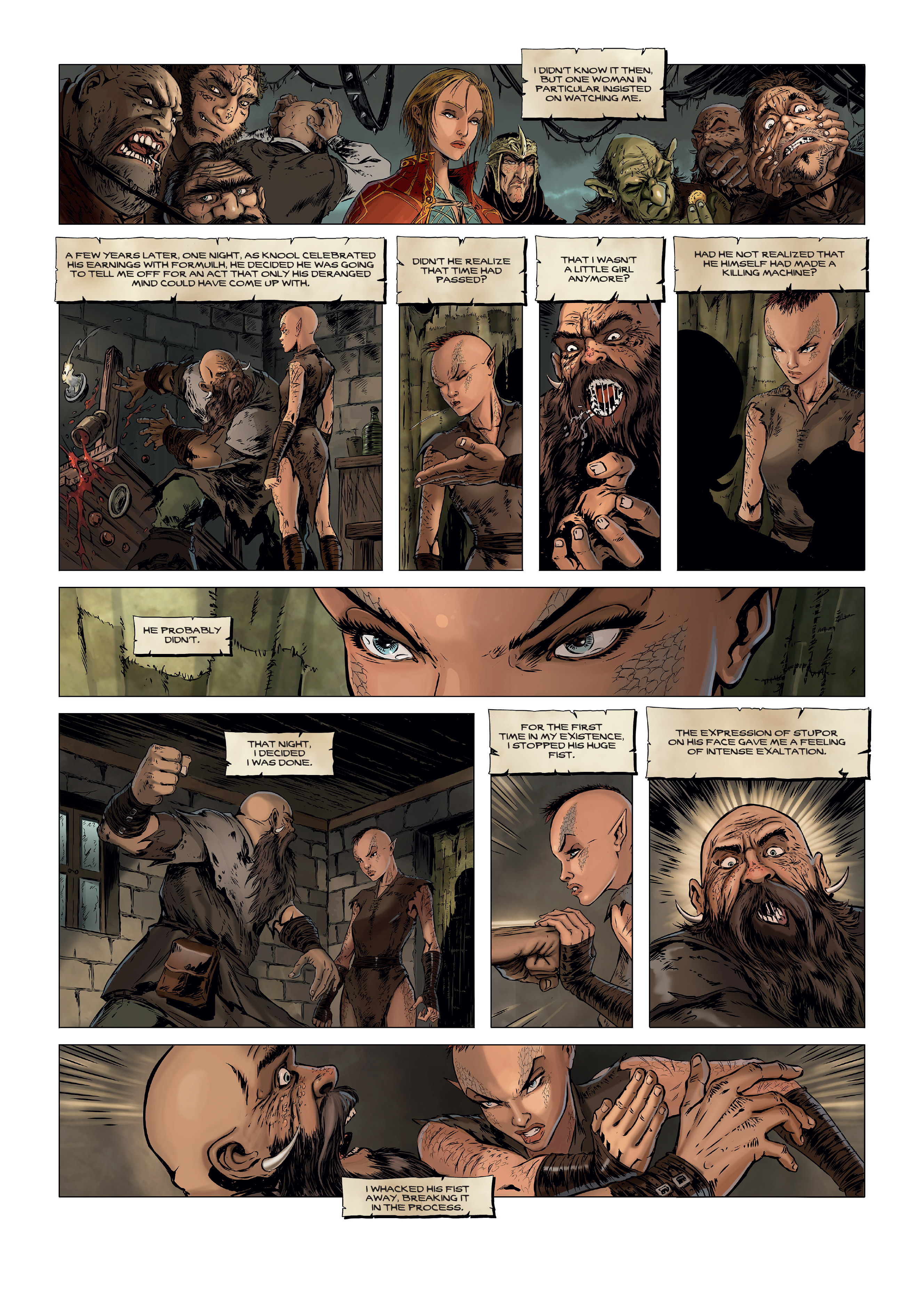 Read online Elves comic -  Issue #24 - 17