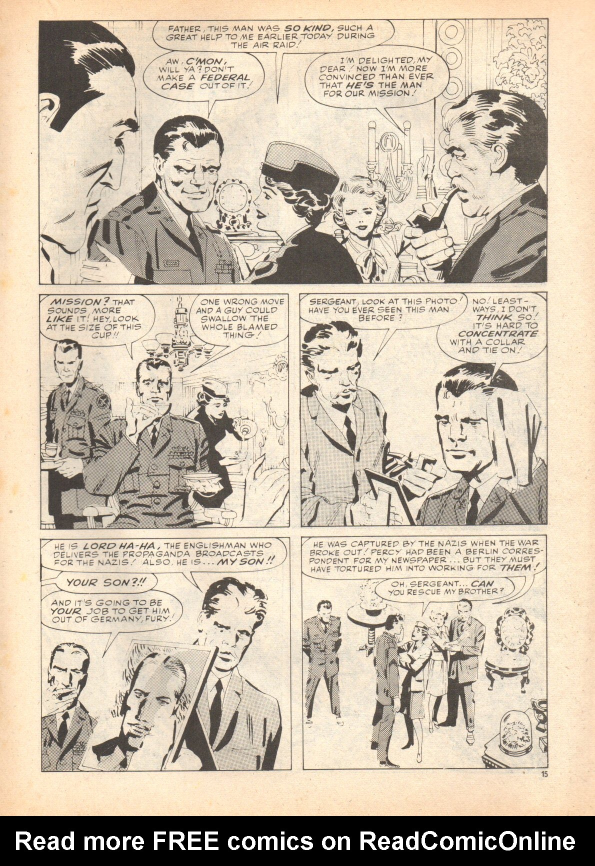 Read online Fury (1977) comic -  Issue #5 - 15