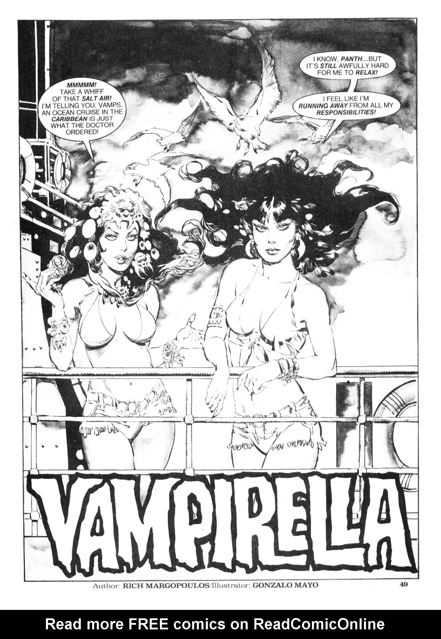 Read online Vampirella (1969) comic -  Issue #112 - 49