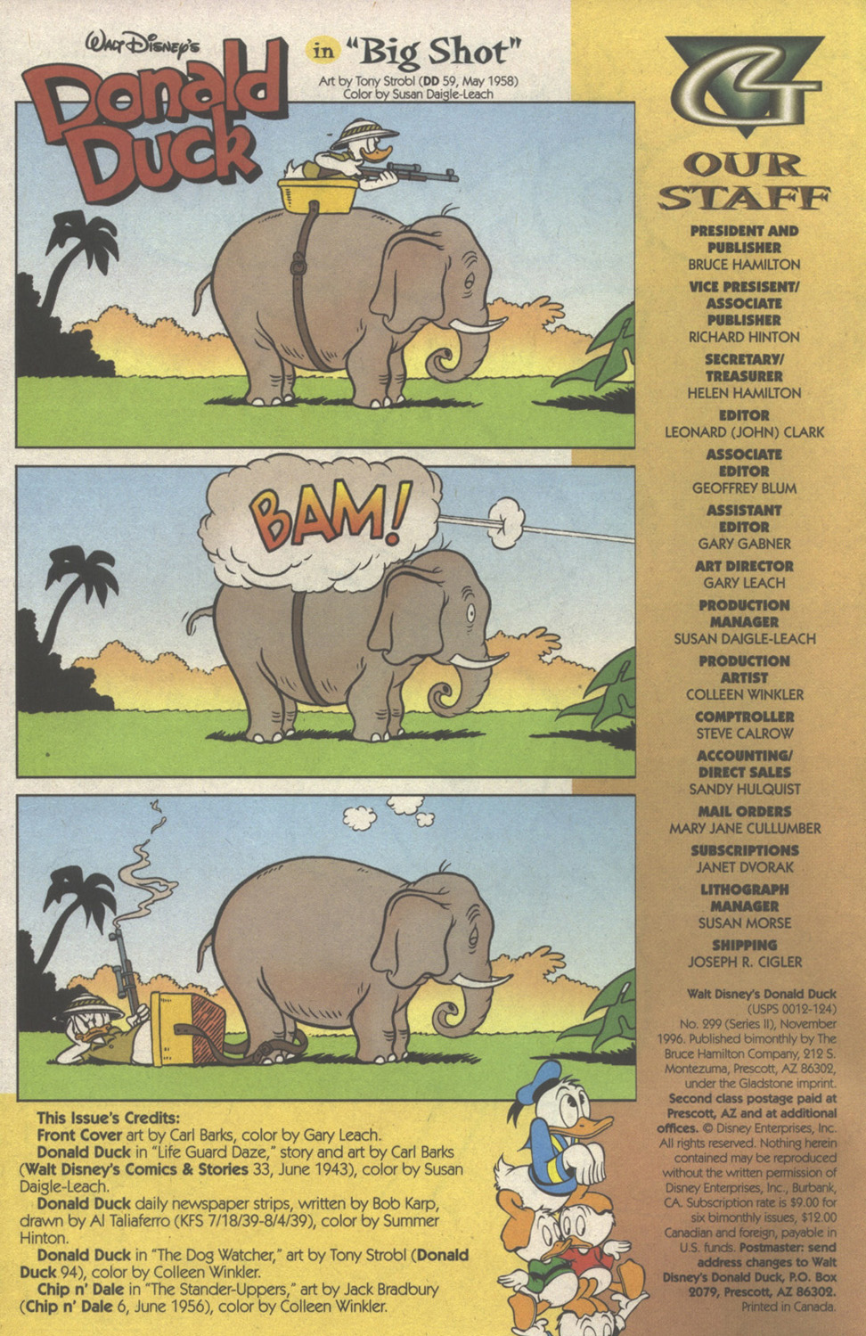 Read online Walt Disney's Donald Duck (1993) comic -  Issue #299 - 2