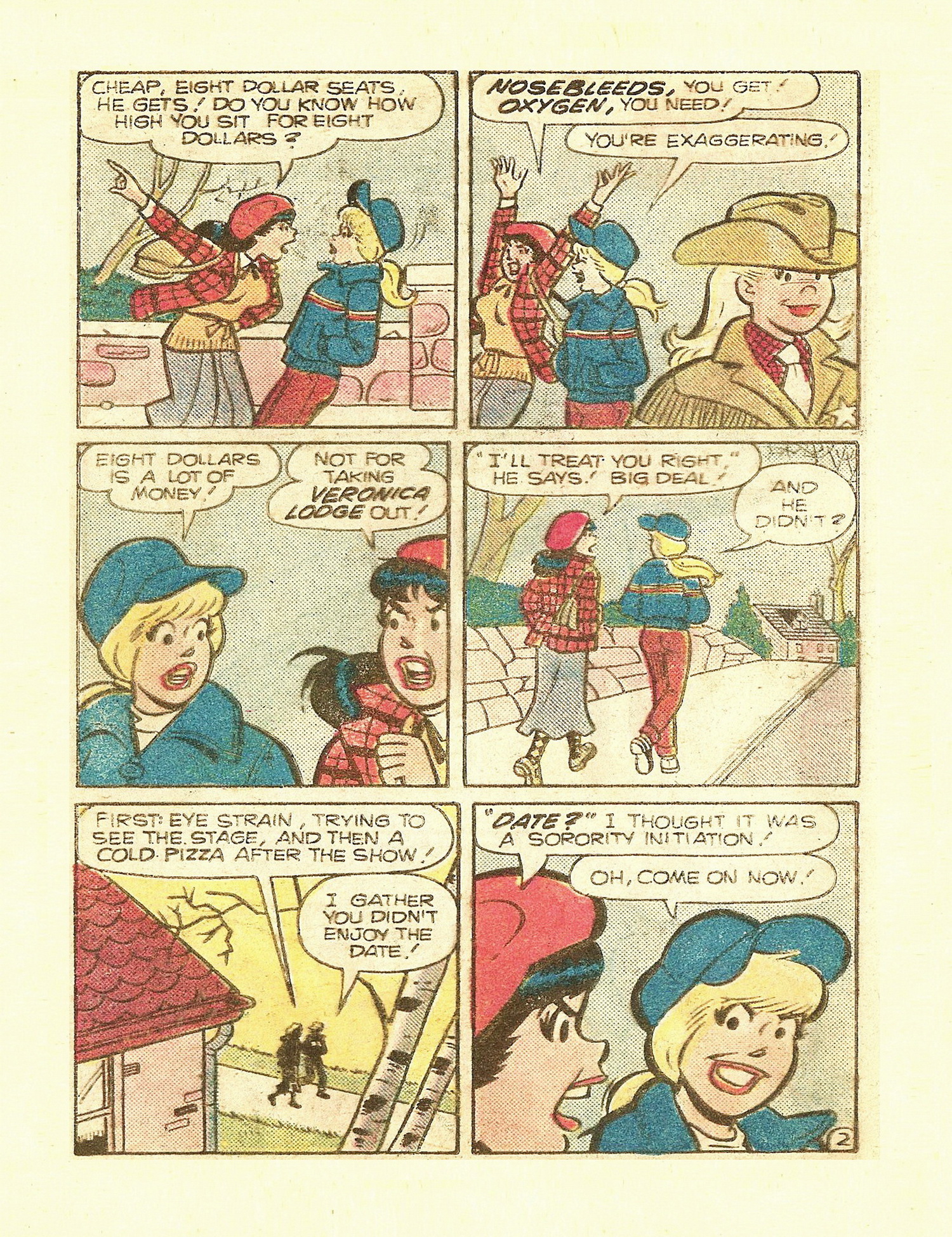 Read online Betty and Veronica Digest Magazine comic -  Issue #17 - 96