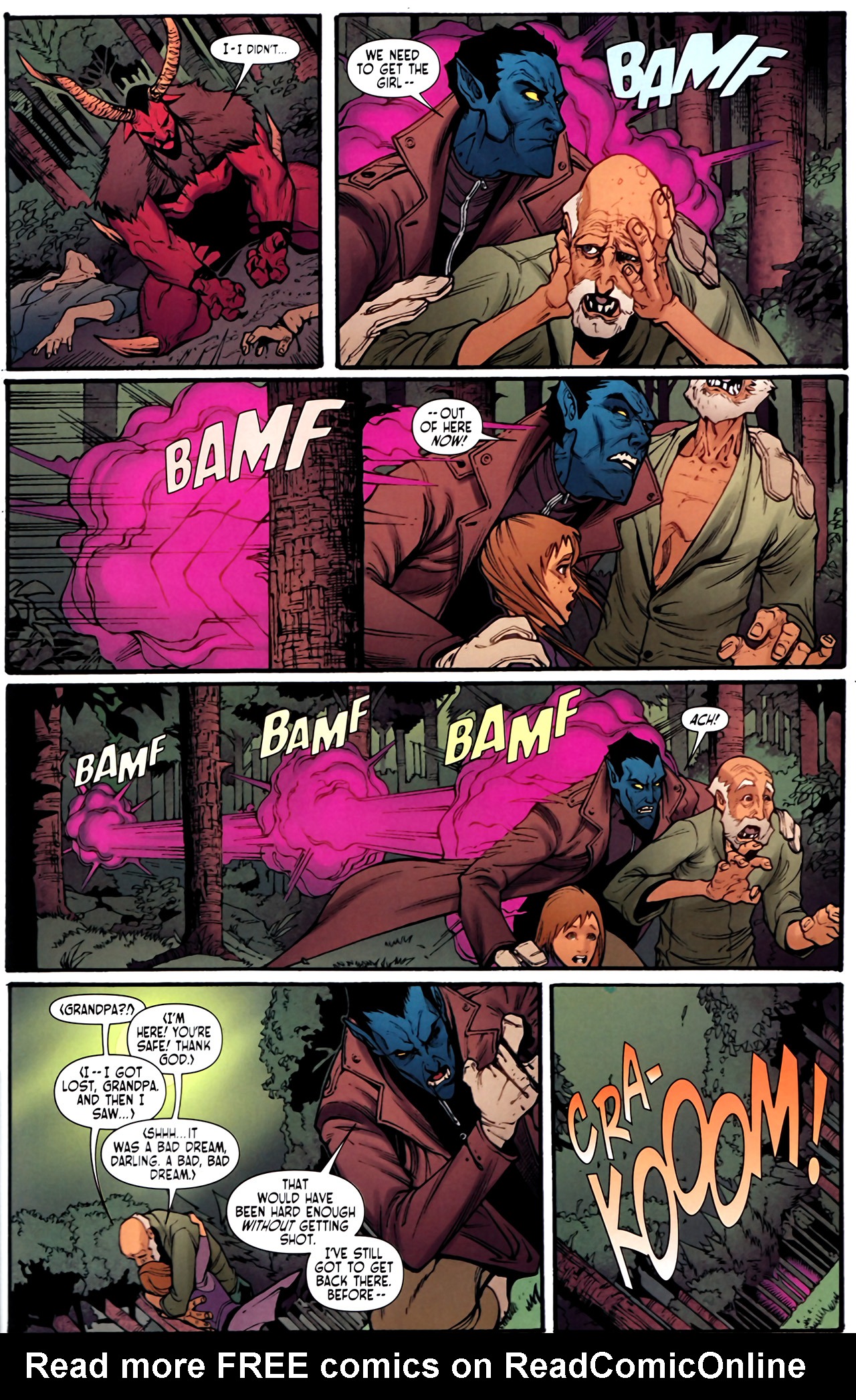 Read online X-Men: Manifest Destiny Nightcrawler comic -  Issue # Full - 26