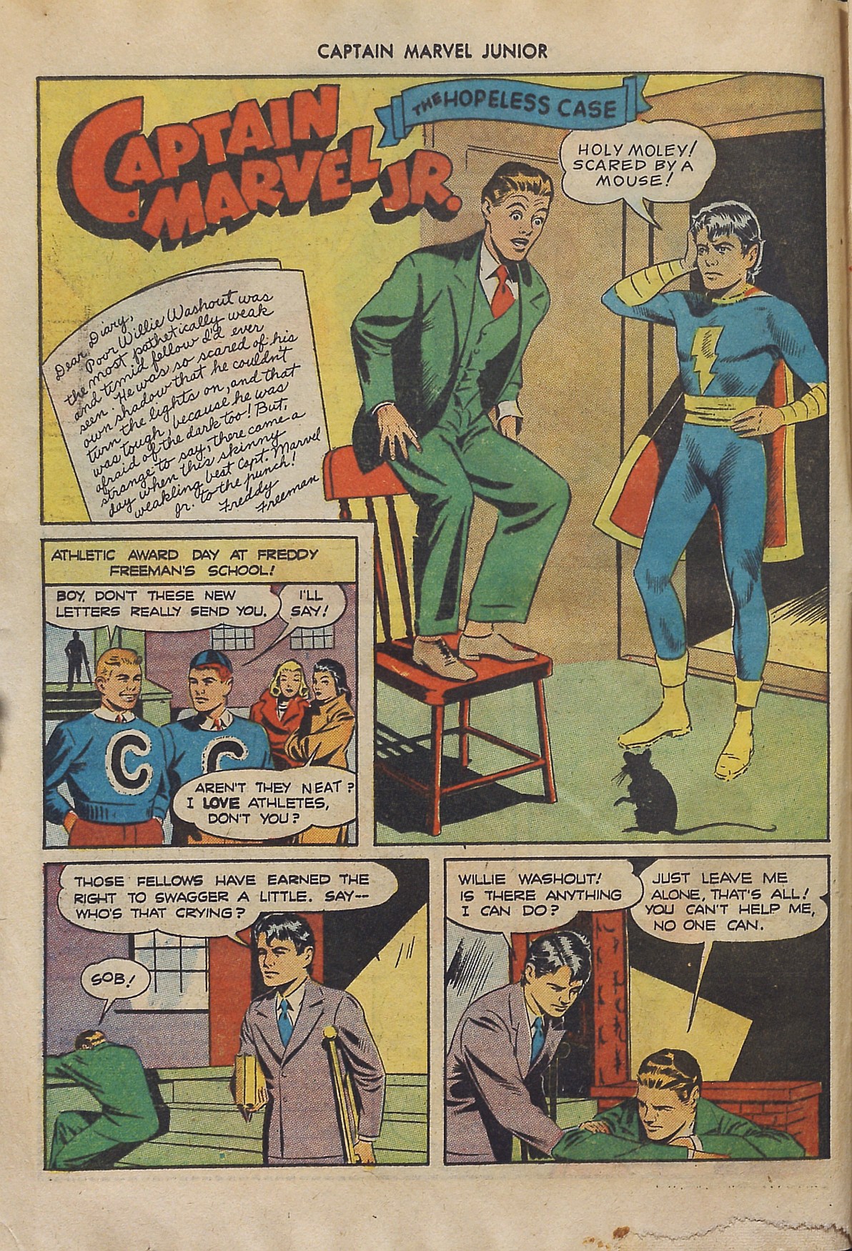 Read online Captain Marvel, Jr. comic -  Issue #22 - 12