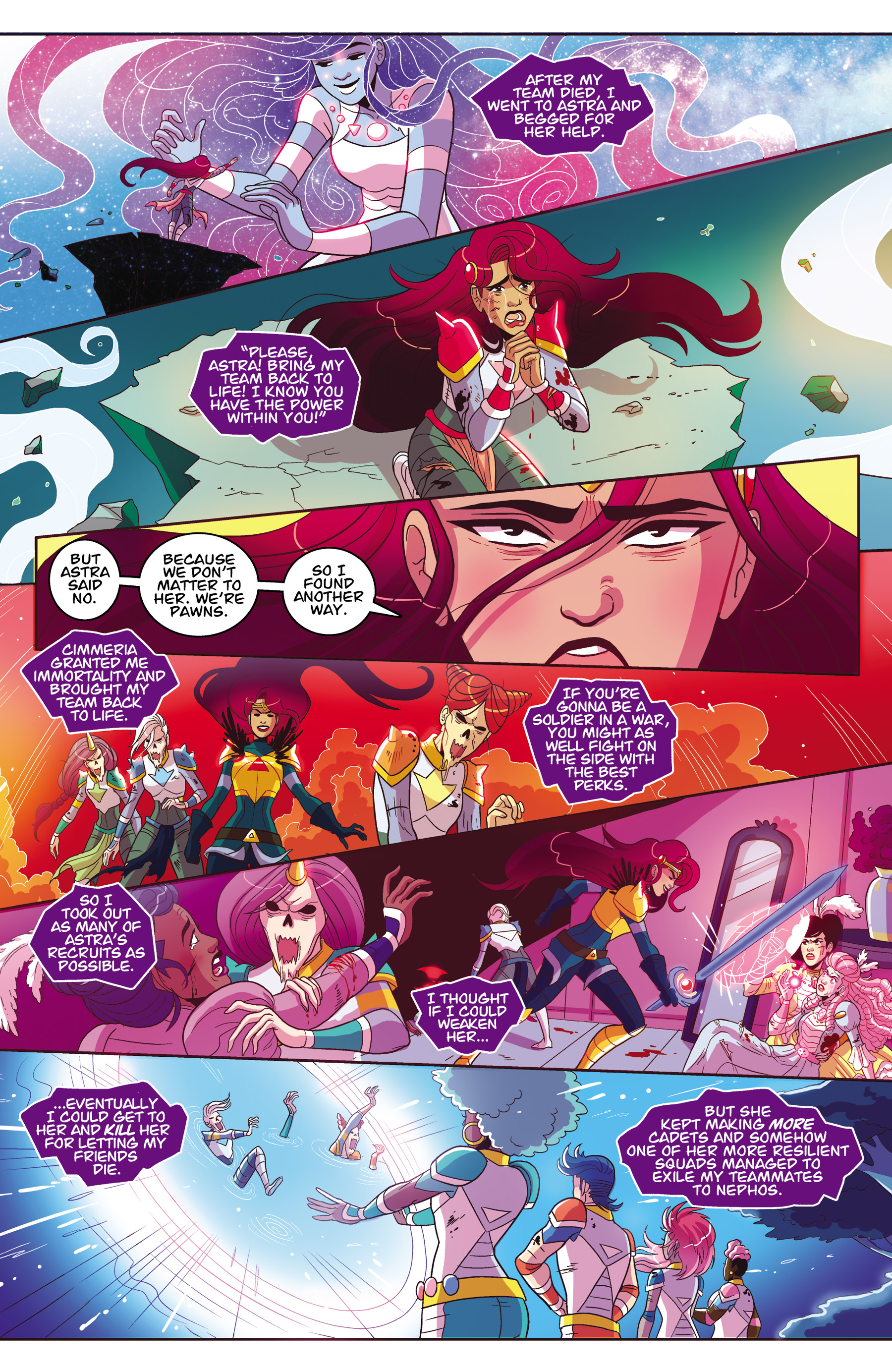 Read online Zodiac Starforce comic -  Issue #3 - 22