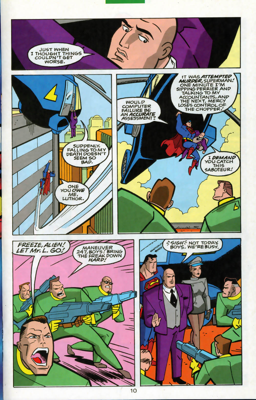 Read online Superman Adventures comic -  Issue #22 - 11