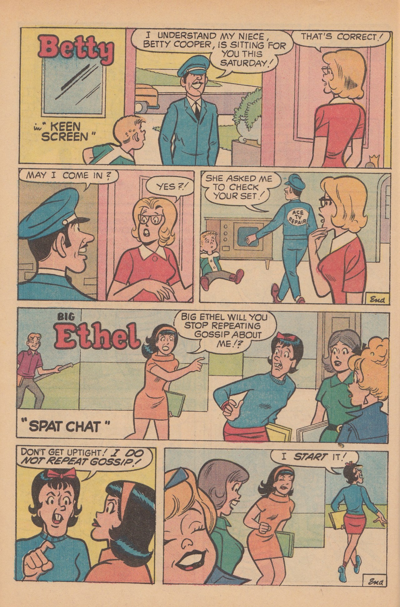 Read online Archie's Joke Book Magazine comic -  Issue #147 - 32