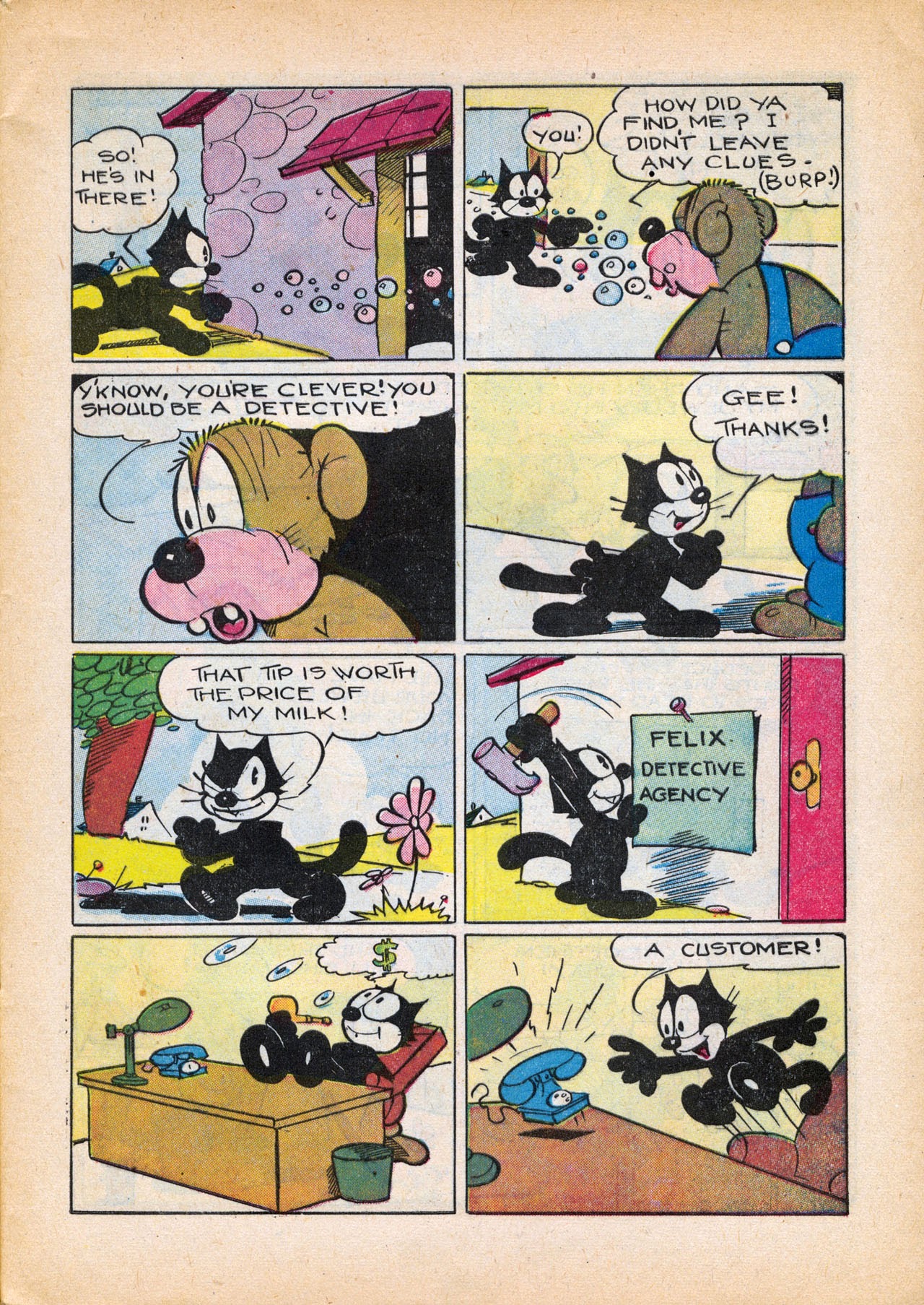 Read online Felix the Cat (1948) comic -  Issue #17 - 5