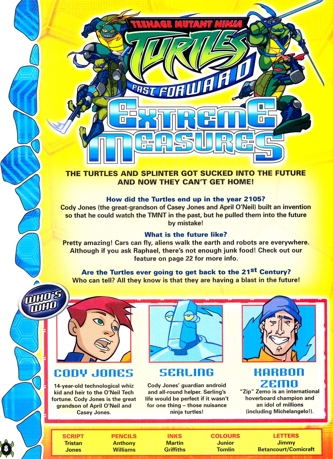 Read online Teenage Mutant Ninja Turtles Comic comic -  Issue #1 - 6