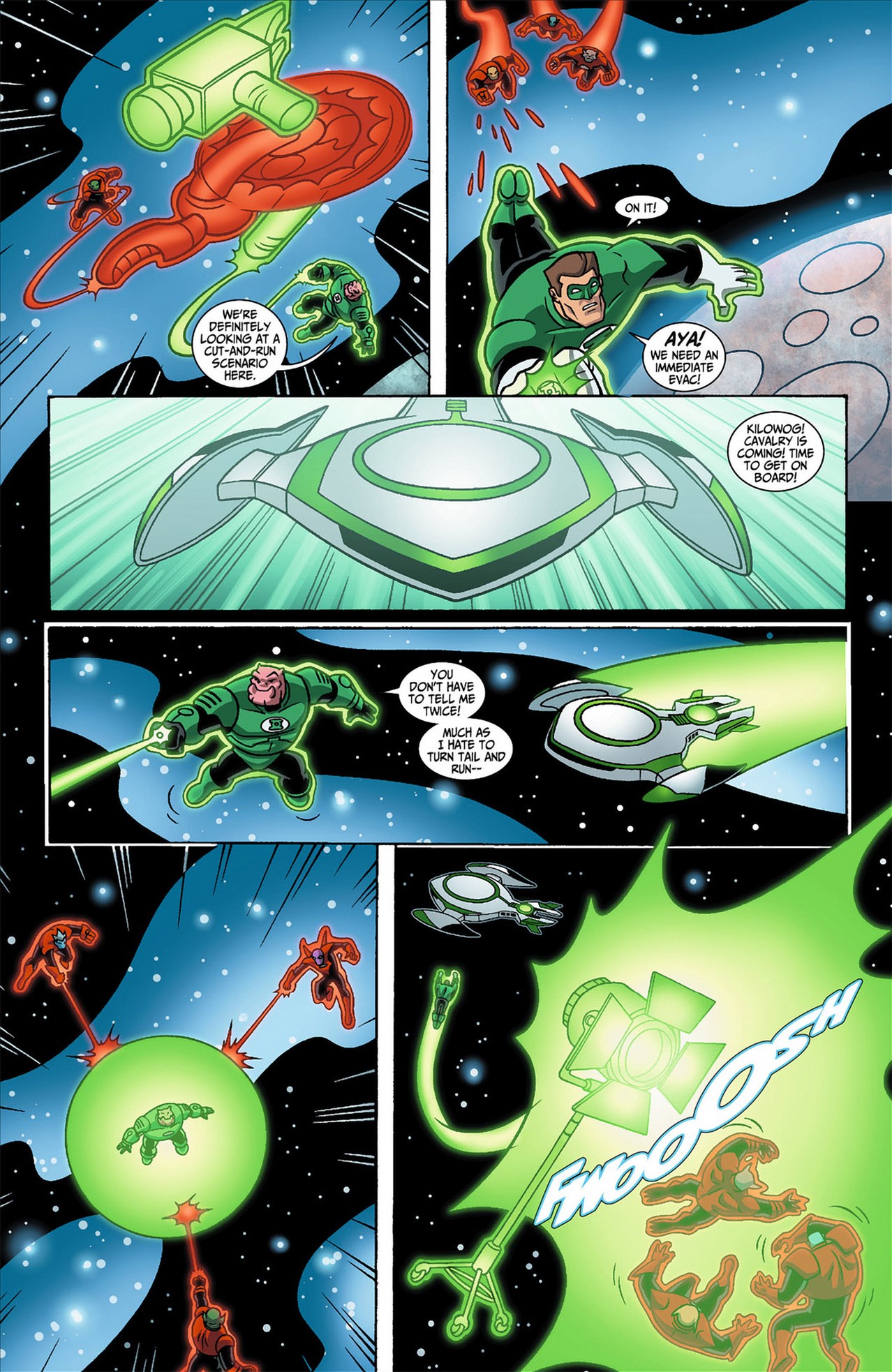 Read online Green Lantern: The Animated Series comic -  Issue #0 - 9