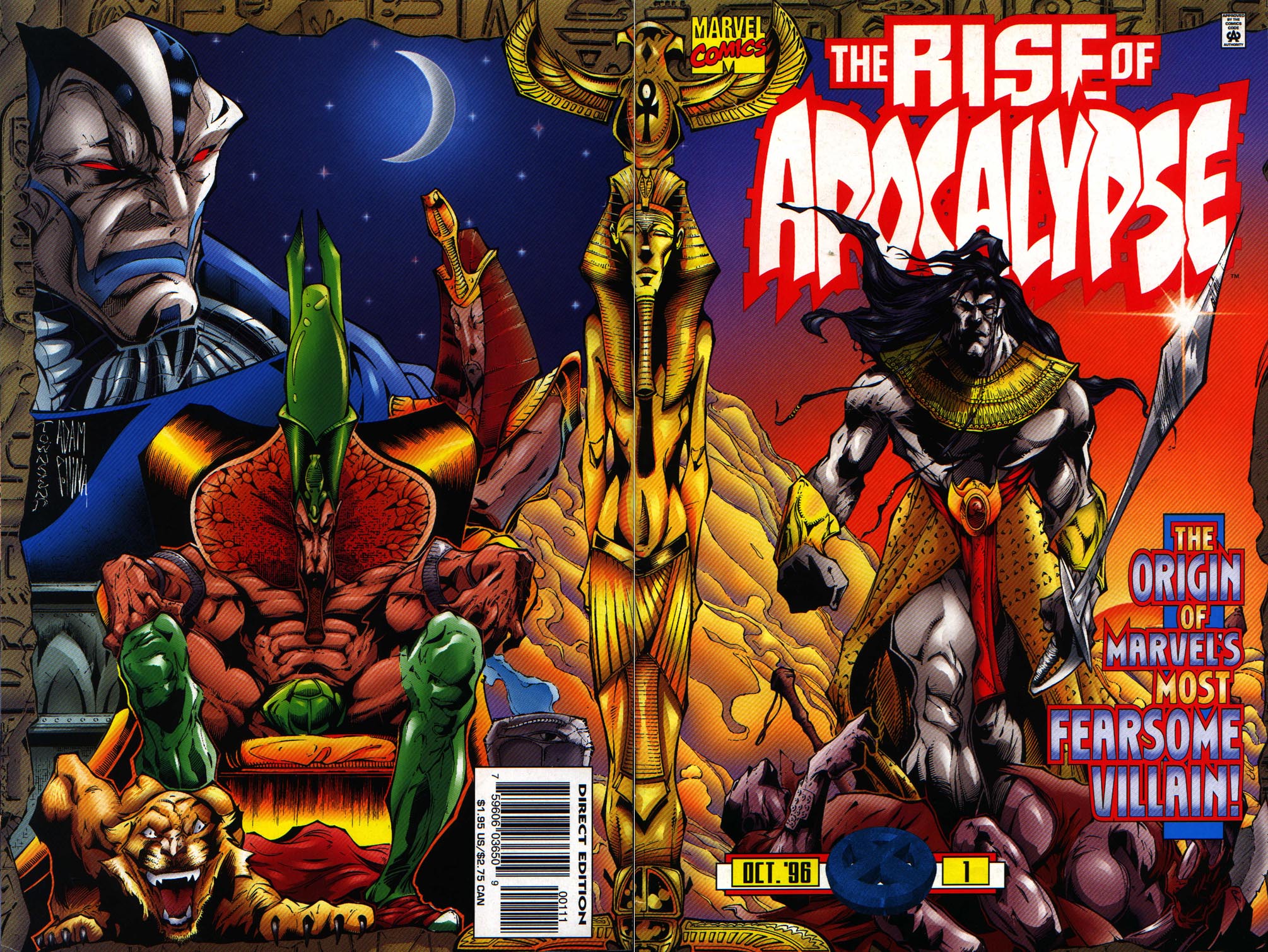 Read online Rise of Apocalypse comic -  Issue #1 - 1