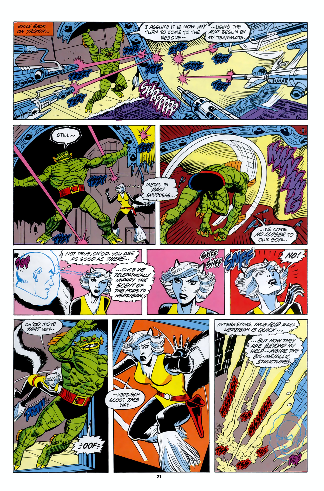 Read online X-Men Spotlight On...Starjammers comic -  Issue #1 - 23