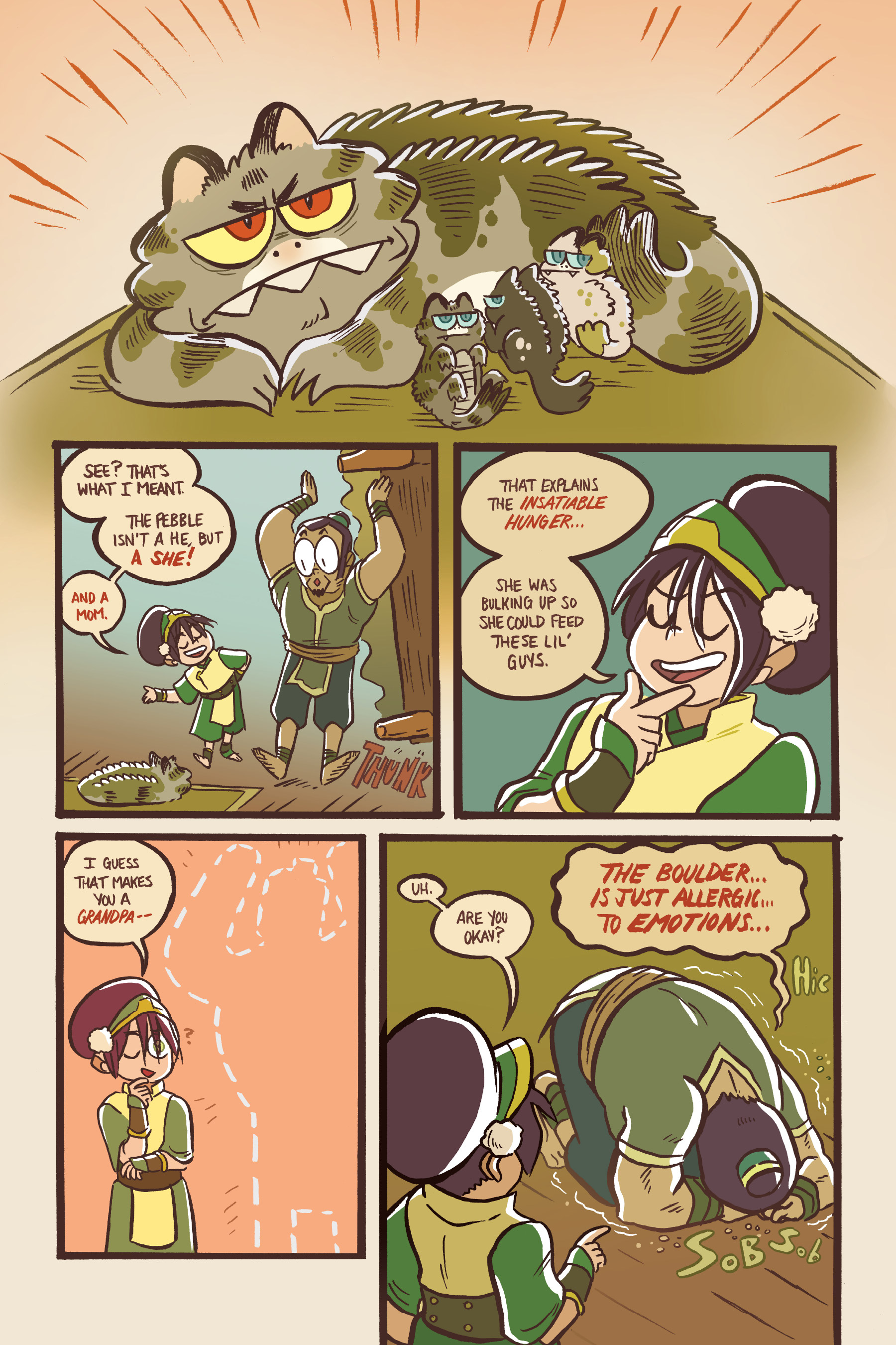 Read online Nickelodeon Avatar: The Last Airbender - Team Avatar Tales comic -  Issue # TPB - 43