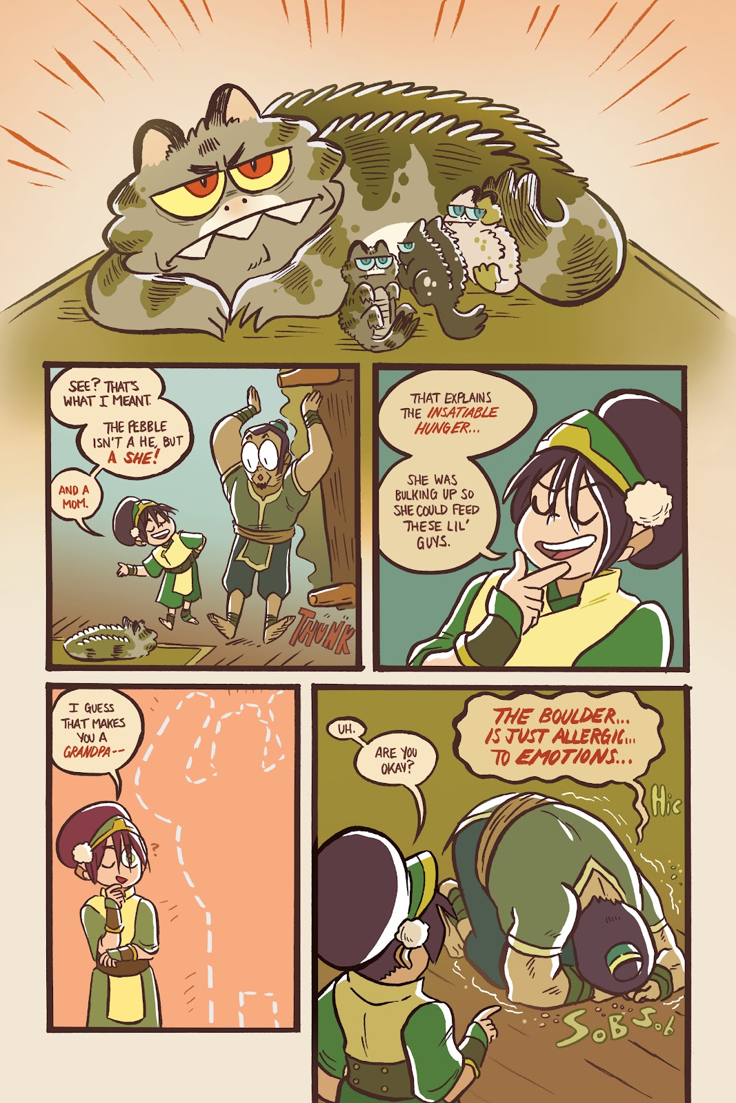 Nickelodeon Avatar: The Last Airbender - Team Avatar Tales issue TPB - Page 43