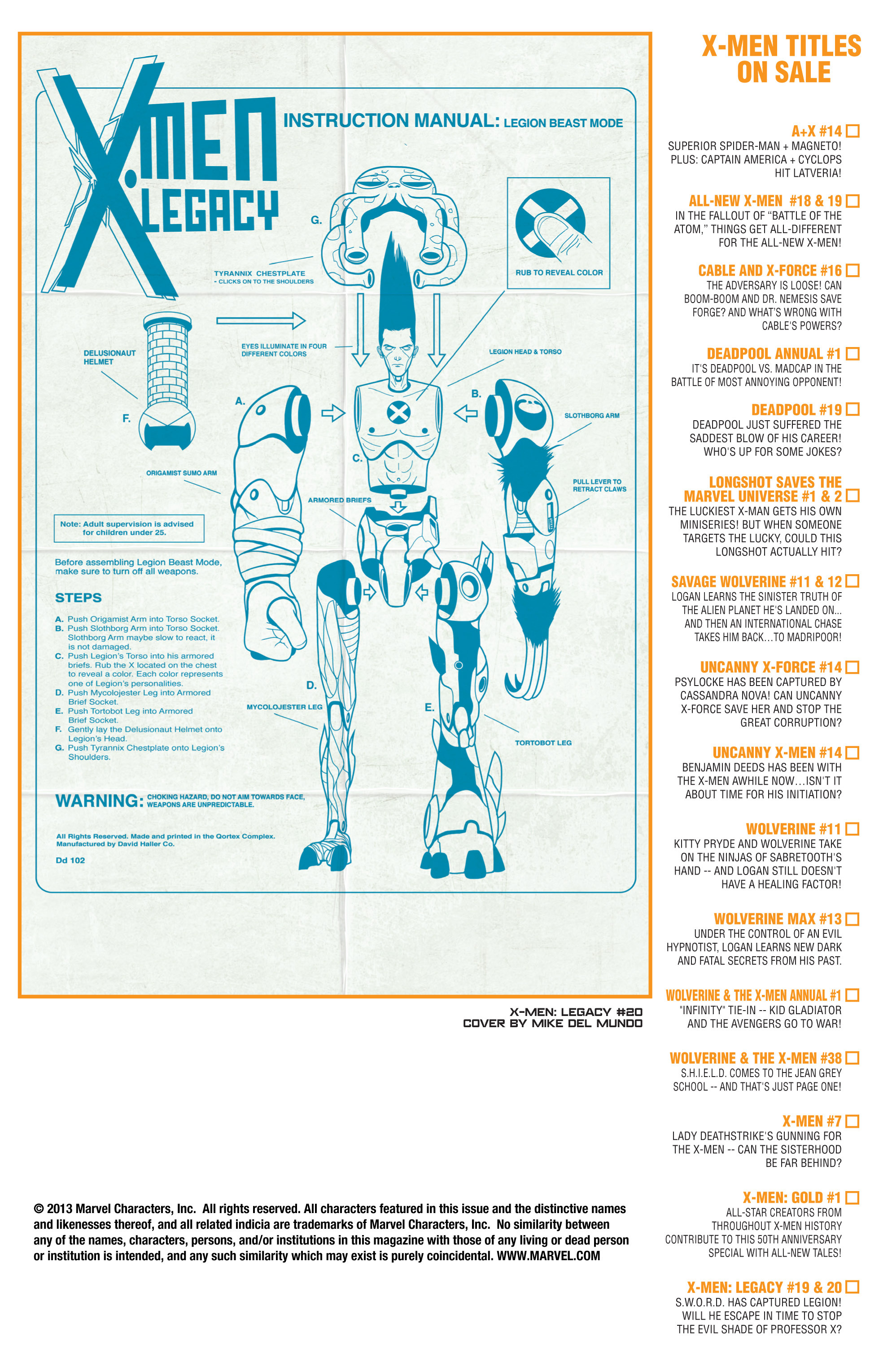 Read online X-Men: Legacy comic -  Issue #19 - 23