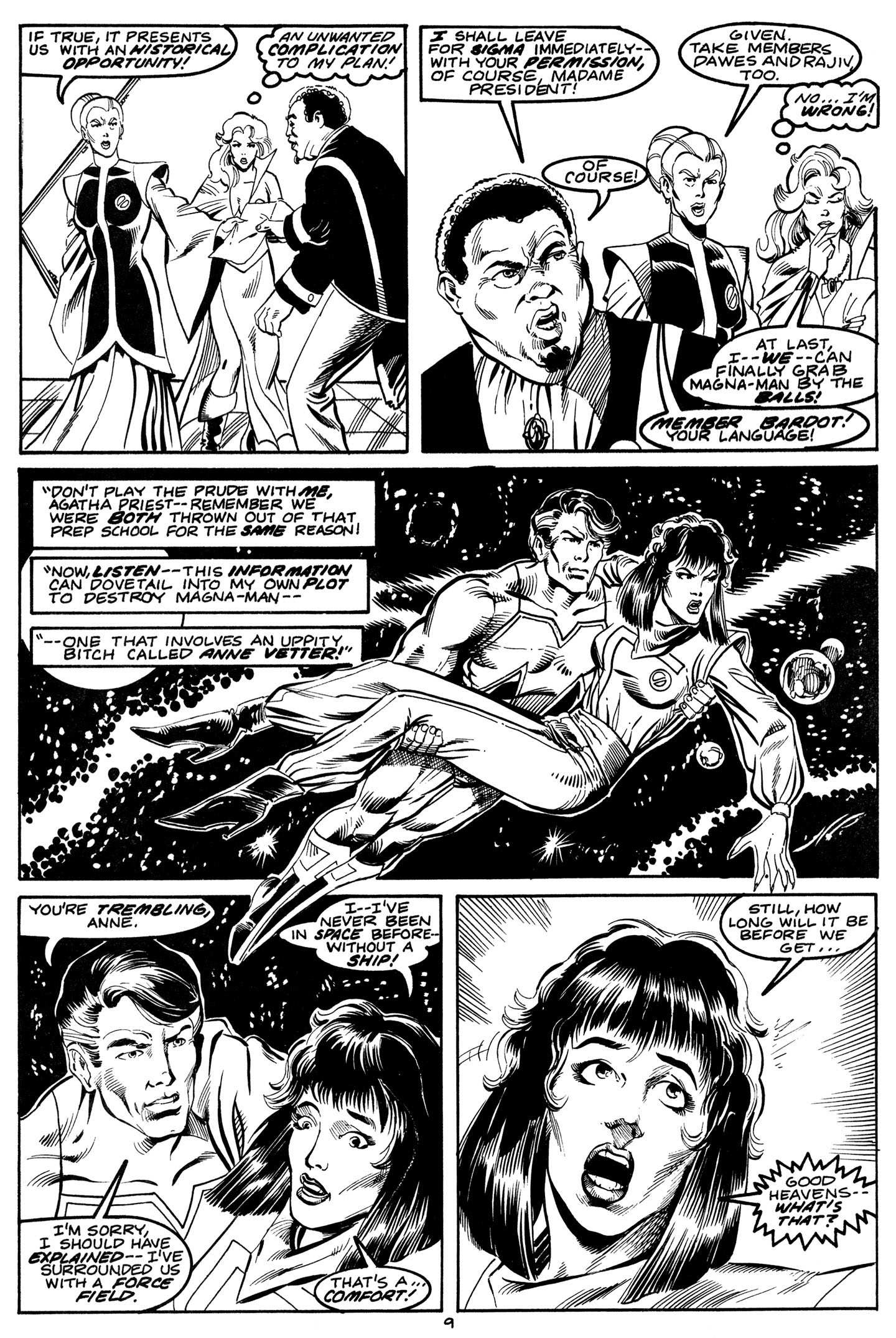 Read online Magna-Man: The Last Superhero comic -  Issue #1 - 10