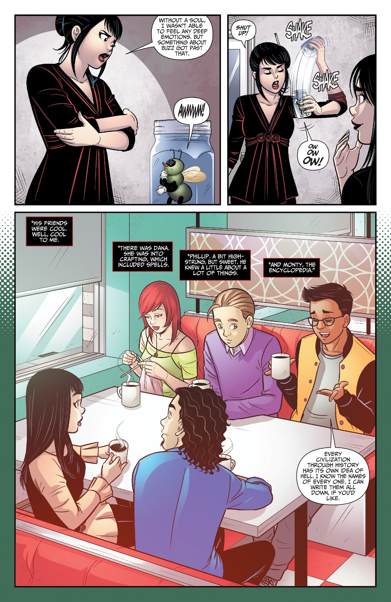 Read online Exorsisters comic -  Issue #3 - 13