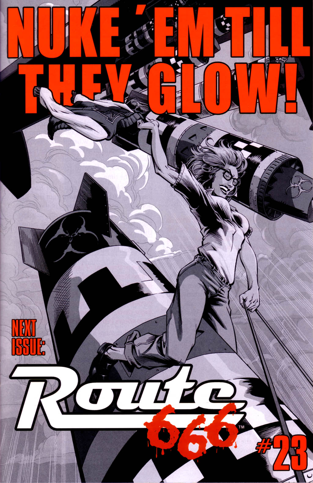 Read online Route 666 comic -  Issue #22 - 23