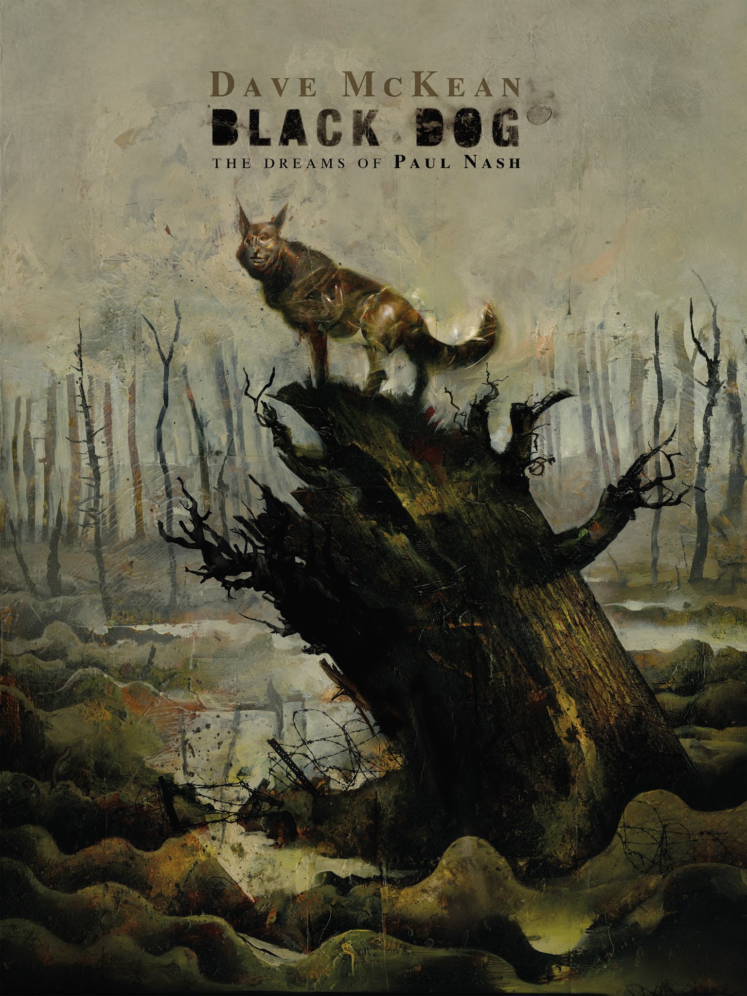 Read online Black Dog: The Dreams of Paul Nash comic -  Issue # TPB - 1