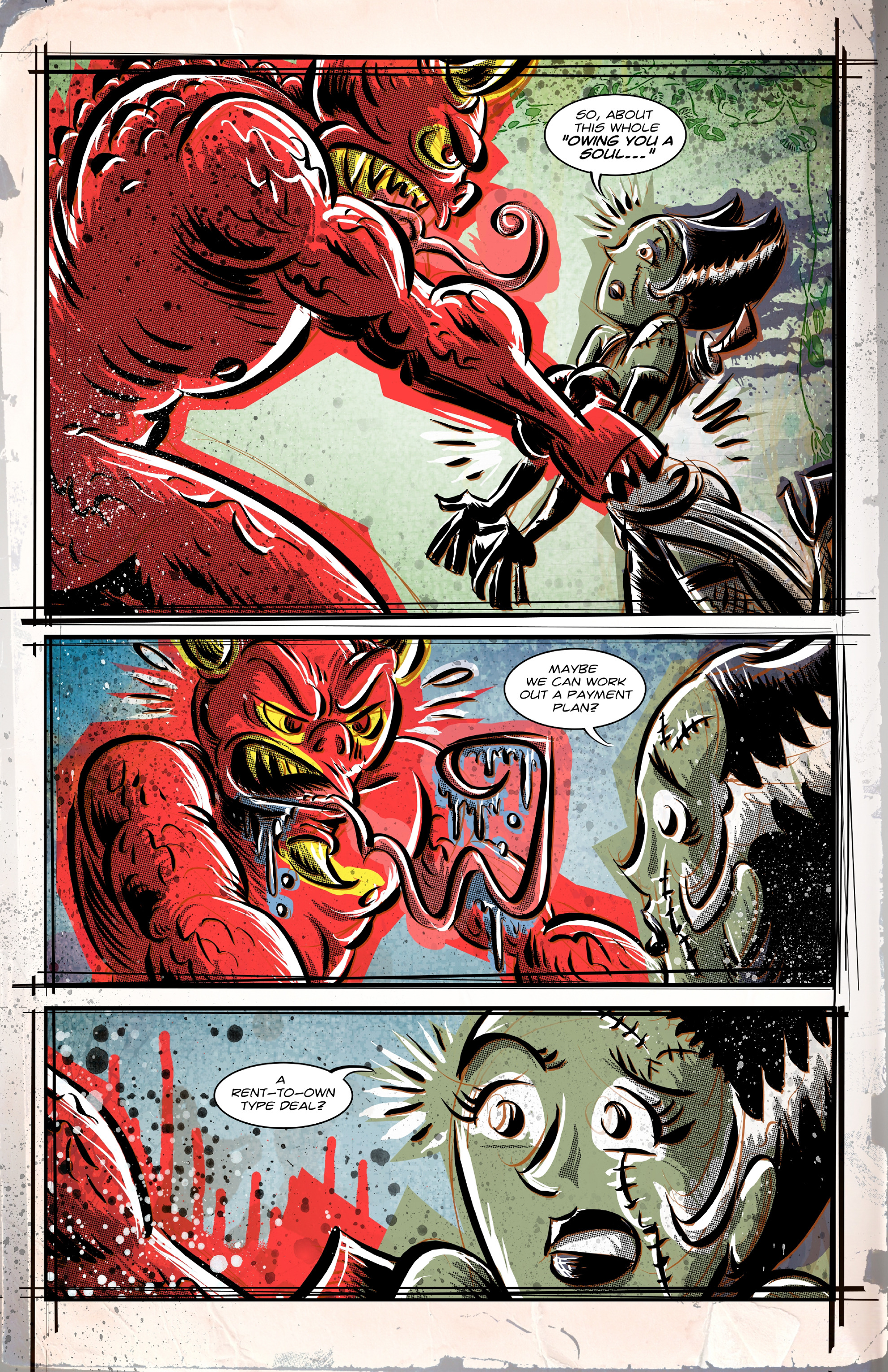 Read online Frankenbabe comic -  Issue #3 - 7