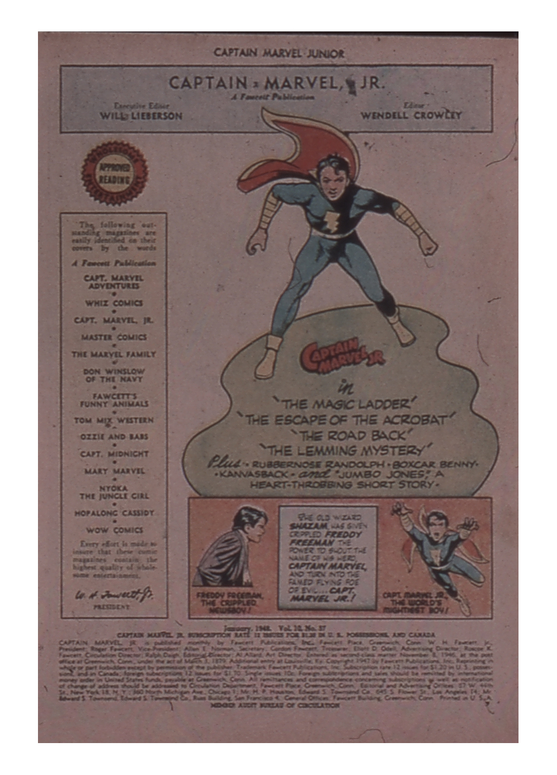 Read online Captain Marvel, Jr. comic -  Issue #57 - 3