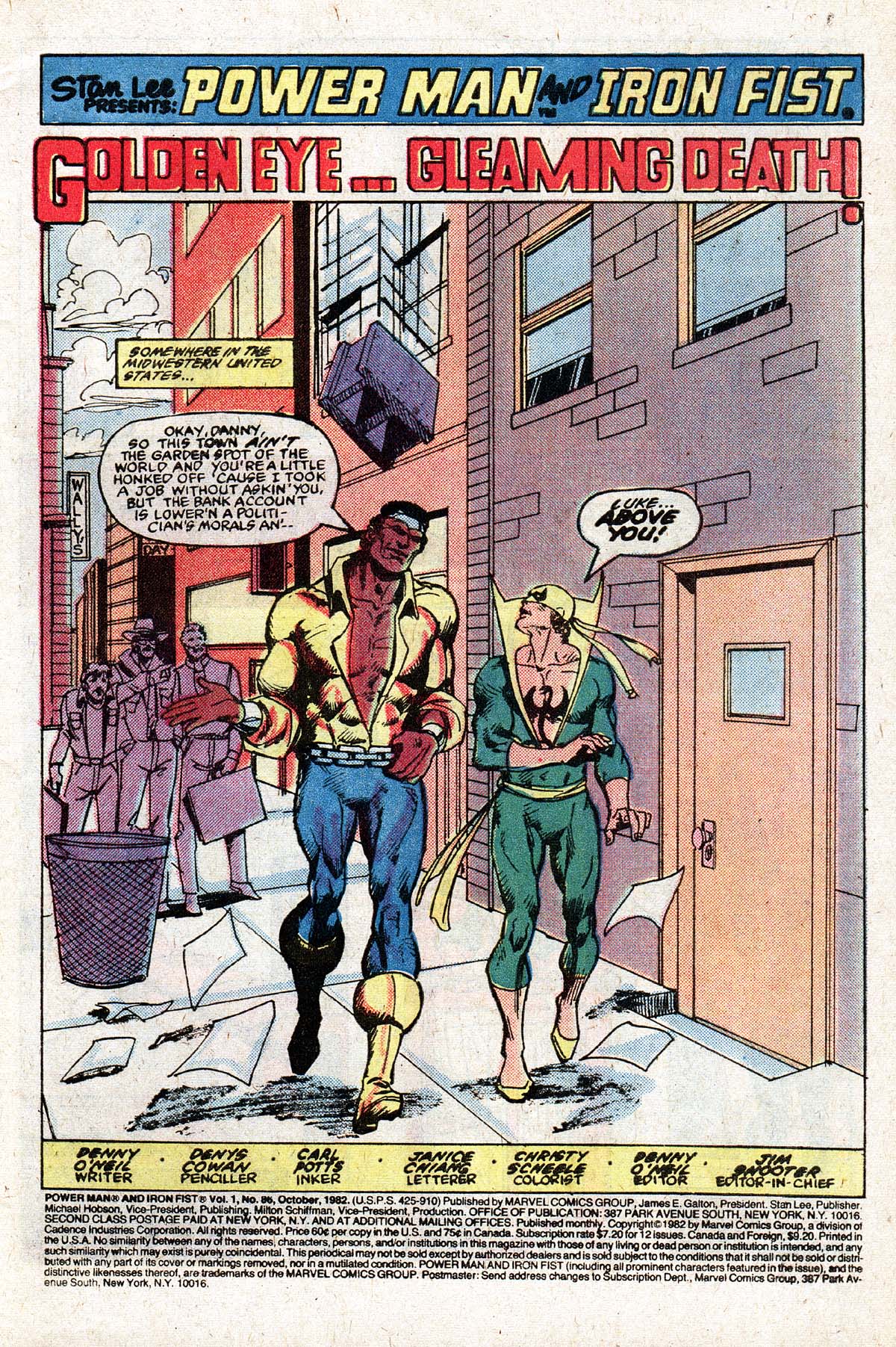 Read online Power Man and Iron Fist (1978) comic -  Issue #86 - 2
