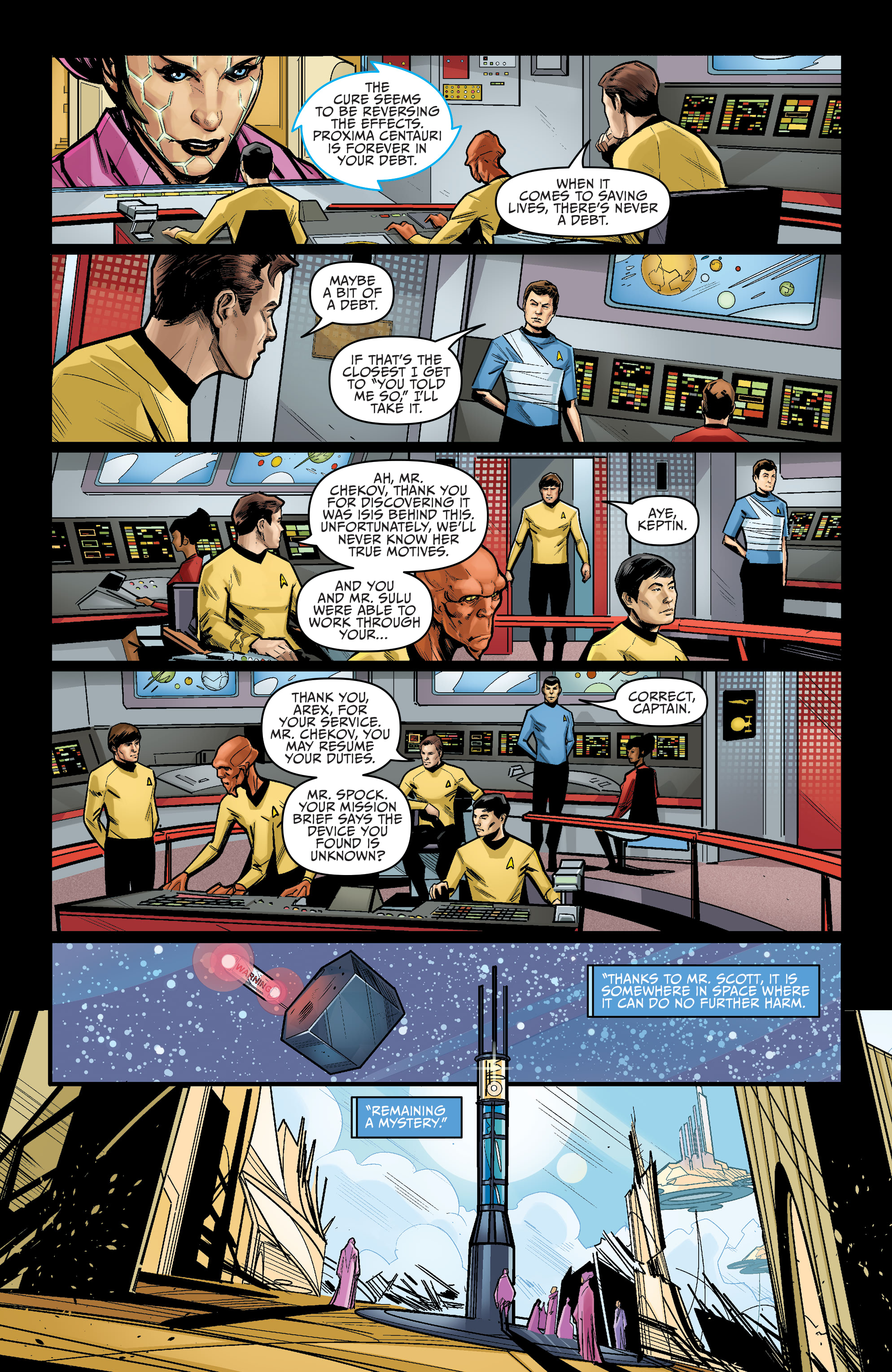 Read online Star Trek: Year Five comic -  Issue #19 - 21