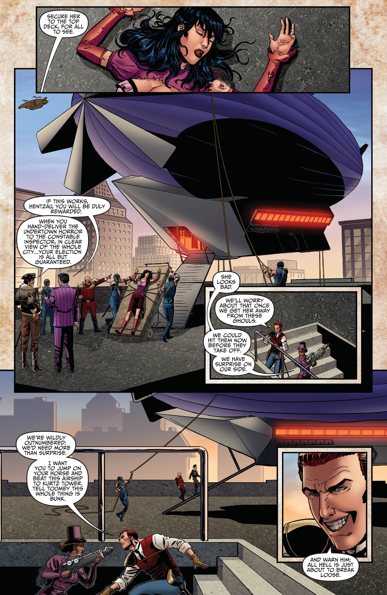 Read online Legenderry: Vampirella comic -  Issue # _TPB - 107