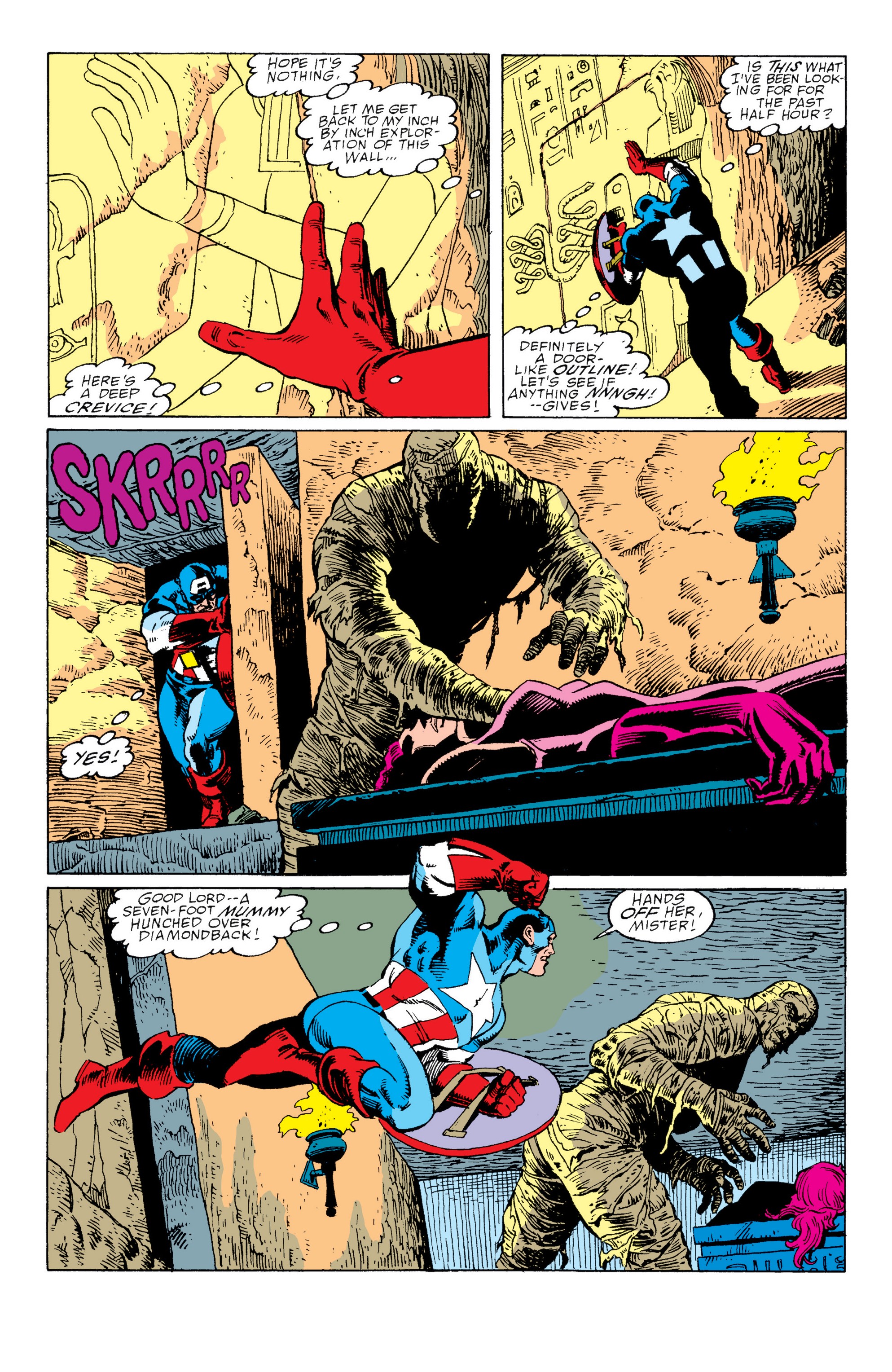 Read online Captain America Epic Collection comic -  Issue # TPB The Bloodstone Hunt (Part 3) - 42
