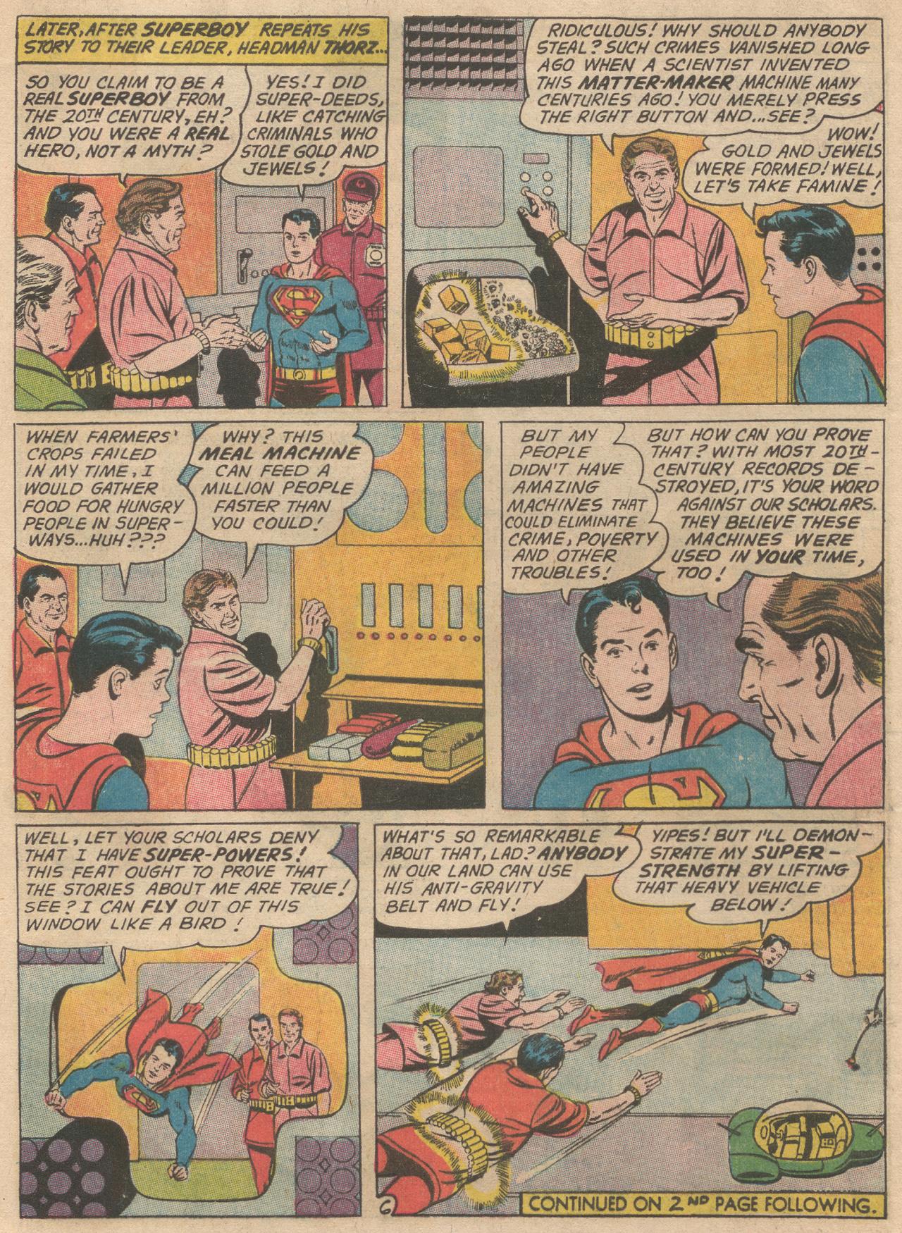 Read online Superboy (1949) comic -  Issue #136 - 7