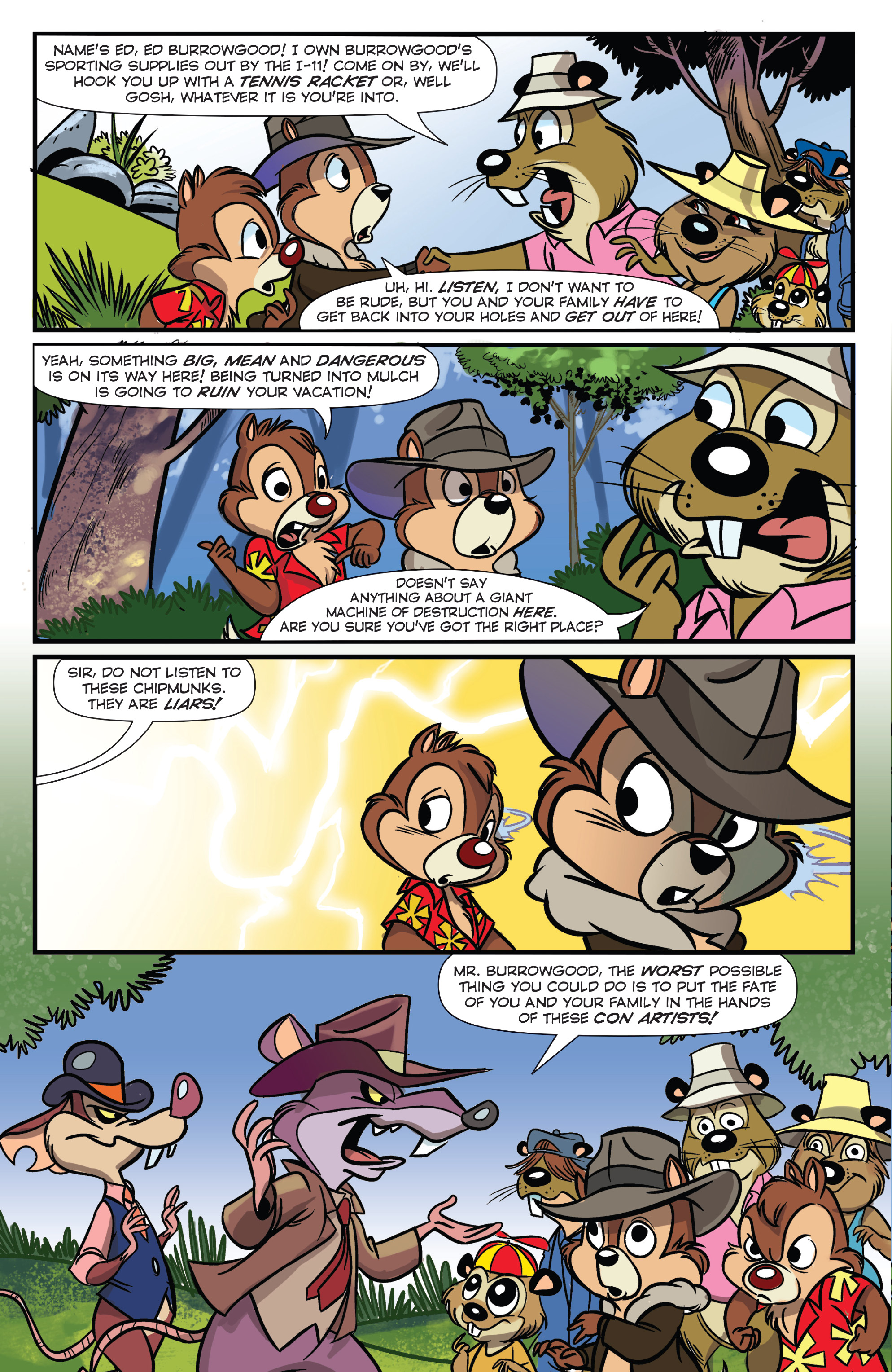 Read online Disney Afternoon Giant comic -  Issue #5 - 34