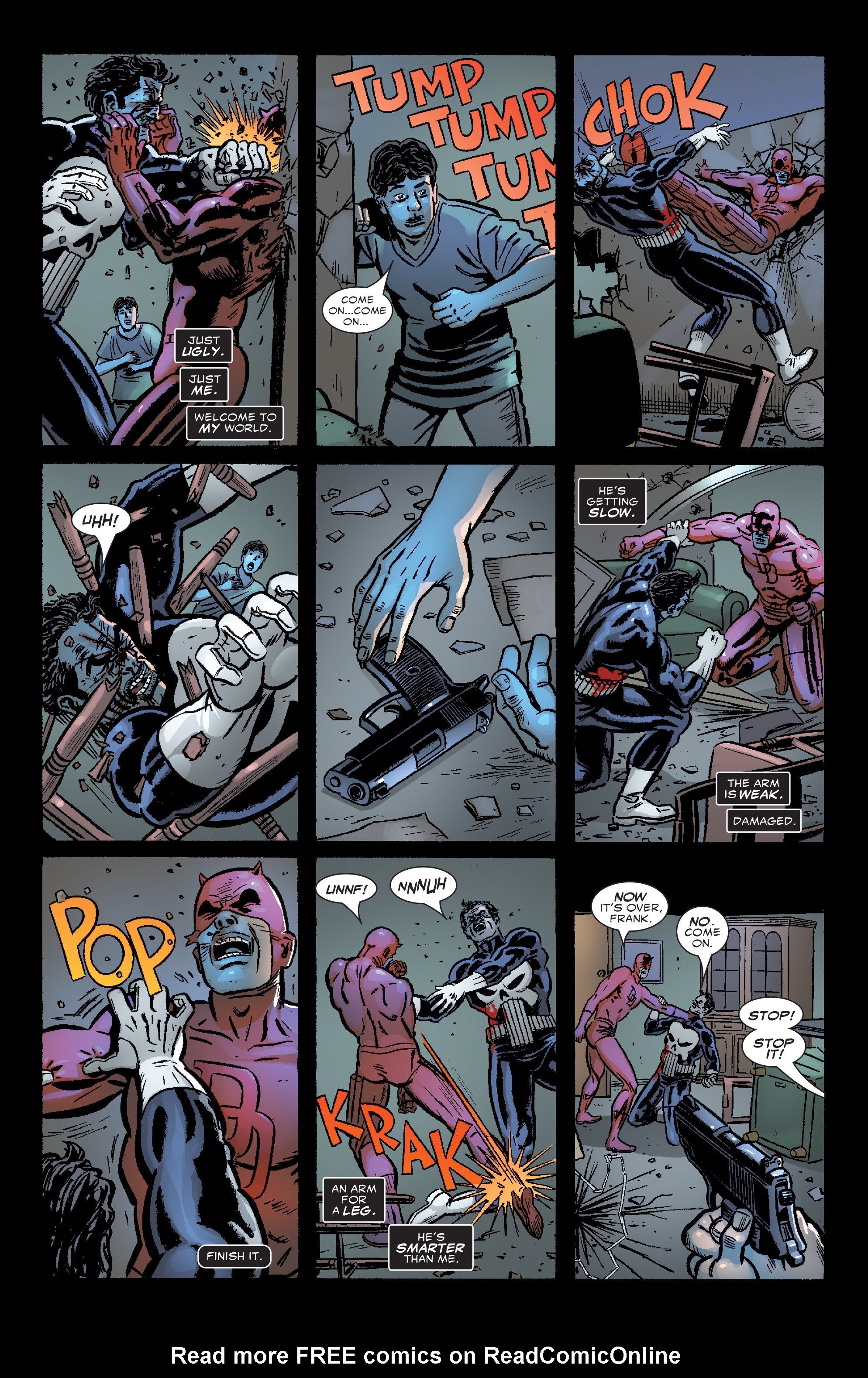 Read online Daredevil vs. Punisher comic -  Issue #6 - 13