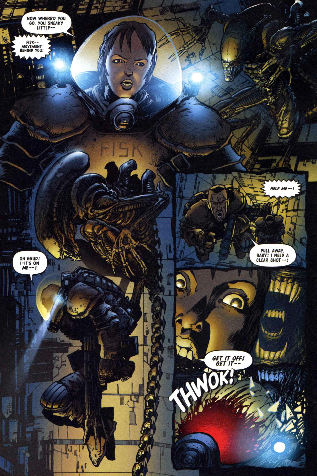 Read online Judge Dredd Vs. Aliens:  Incubus comic -  Issue #2 - 4