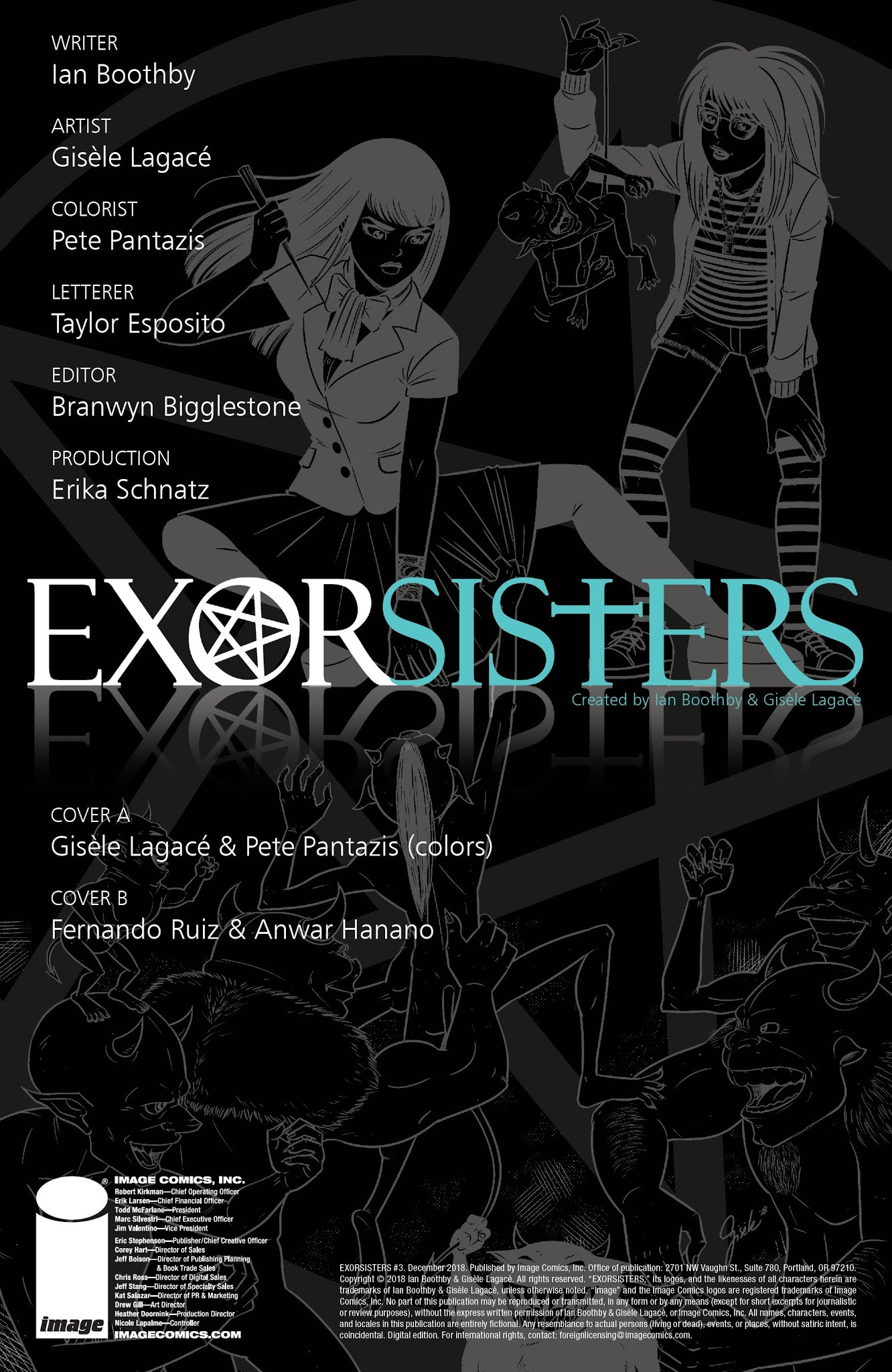 Read online Exorsisters comic -  Issue #3 - 2